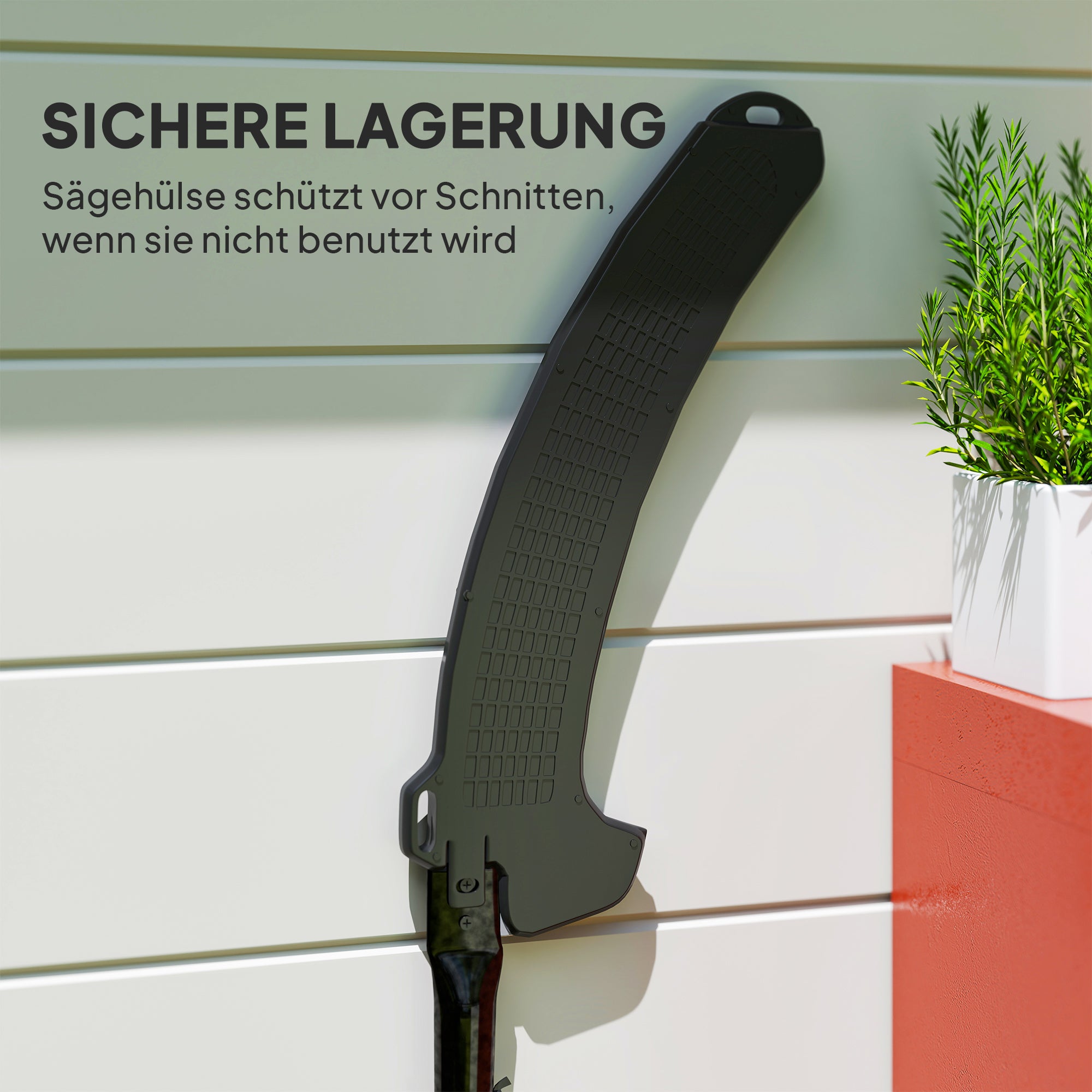 Outsunny Teleskop Astsäge 1,5–2,6m Baumschere mit Feststellvorrichtung, Teleskop-Griff Antihaftbeschichtet Klinge Schwarz