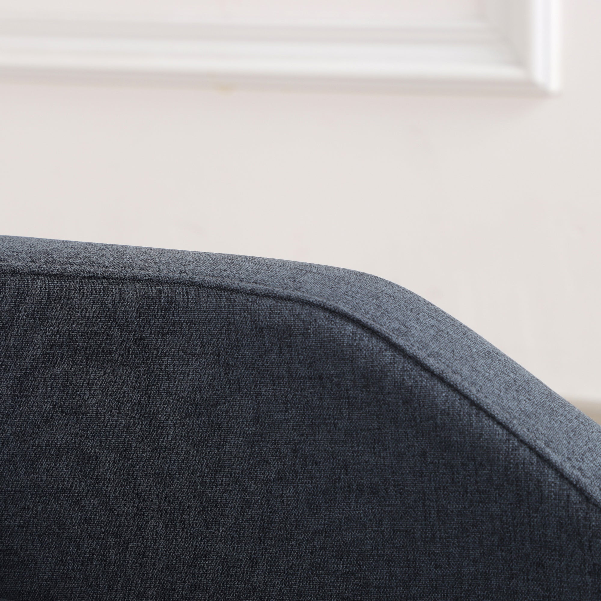 PawHut Hundesofa, Haustiersofa Katzensofa Hundebett für mittelgroße und große Hunde, Hundecouch mit Erhöhtem Design, Hundesessel mit Holzbeine, Dunkelgrau, 95 x 63 x 39 cm