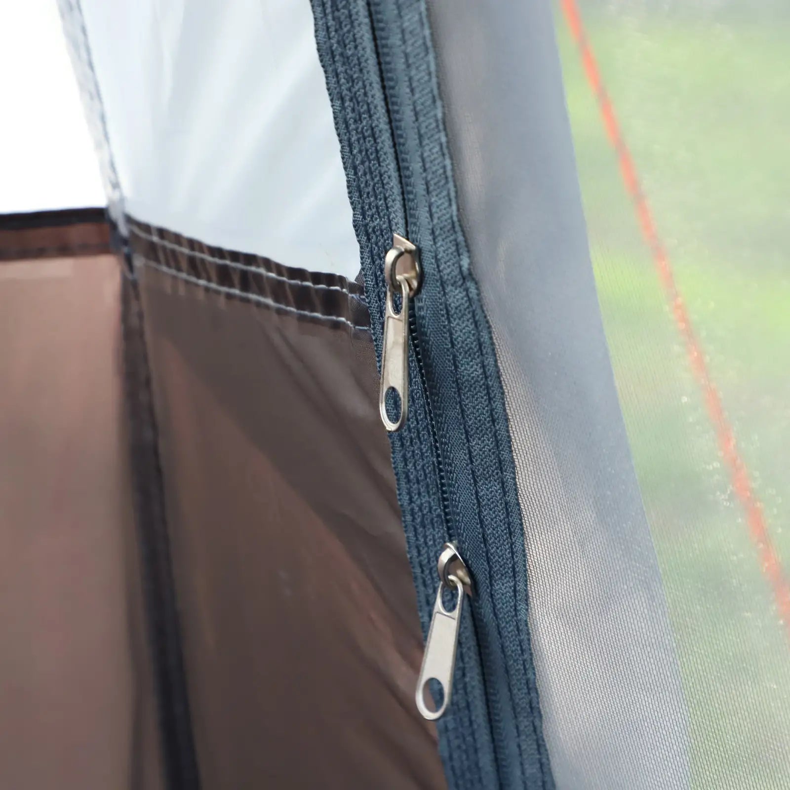 Outsunny Campingzelt 3–4 Personen, Kuppelzelt grau-schwarz