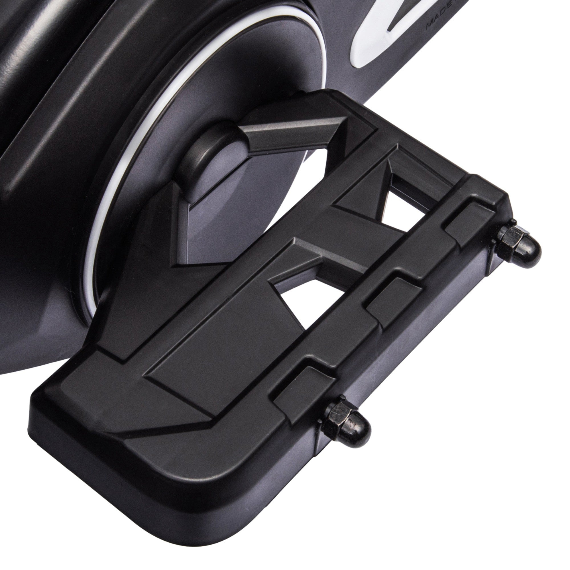 HOMCOM Go-Kart für Kinder, Elektro-Kart, bis 5 km/h, Sicherheitsgurt, Sitz mit Rückenlehne, Kunststoff, Metall, Weiß