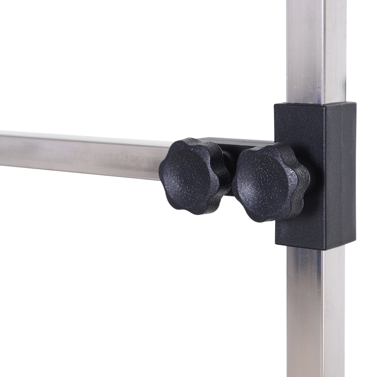 PawHut Hundepflegetisch Trimmtisch mit Unterkorb Tierpflegetisch Hunde Pflegetisch Hundefriseur Tisch Schertisch für Hunde Katzen bis zu 100kg Schwarz