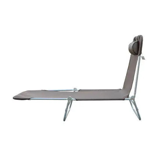 Outsunny Sonnenliege klappbar verstellbar Gartenliege Balkonliege