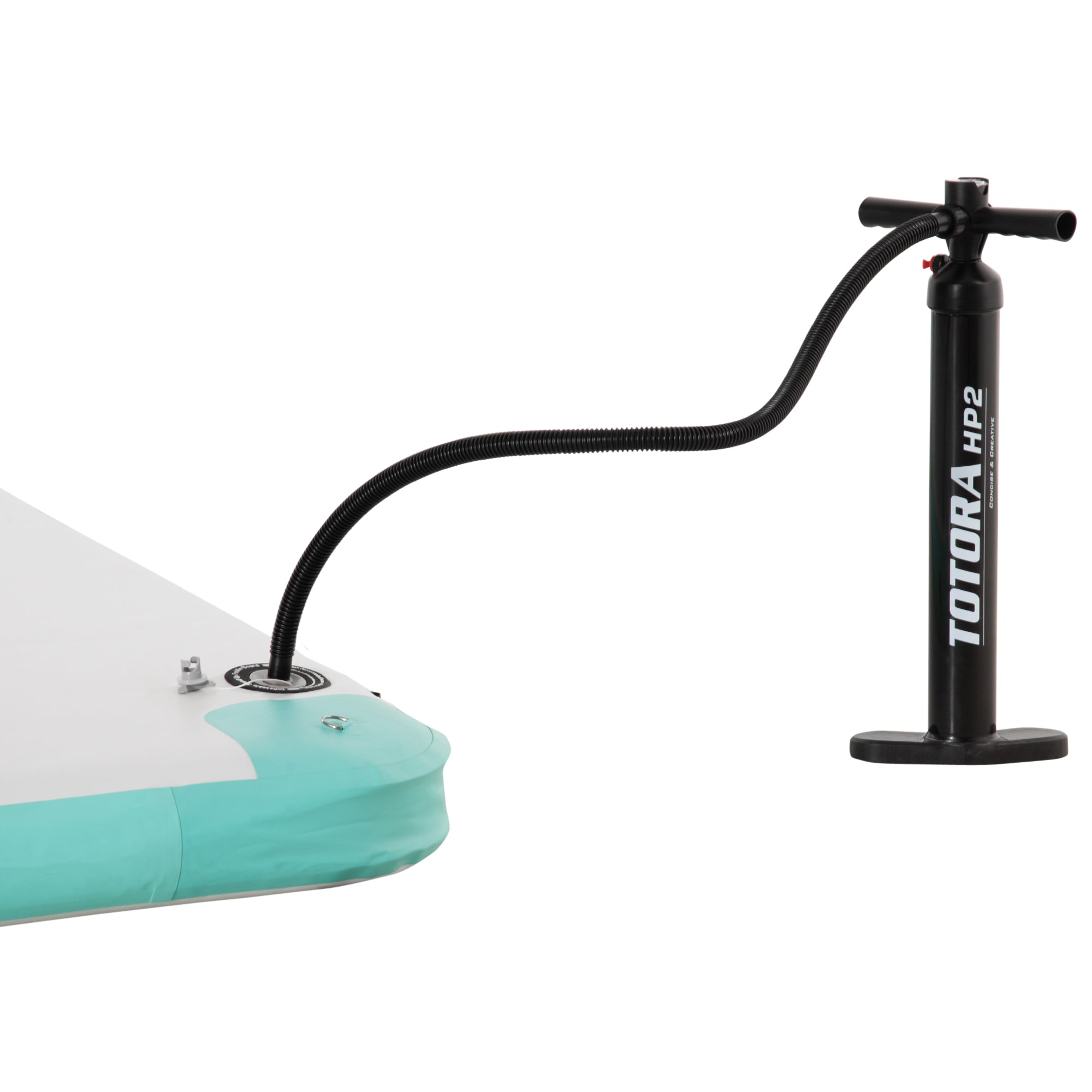 Outsunny Luftmatratze Pool Klappbar Badeinsel Aufblasbare Wasserhängematte Rutschfest Wasser Matratze Pool Spielzeug für Erwachsene Schwimminsel für Pool See 304 x 204 x 15 cm