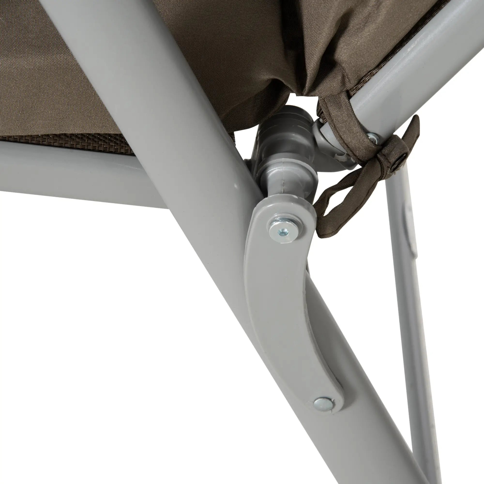 Outsunny Sonnenliege klappbar 7-fach verstellbar mit Kissen