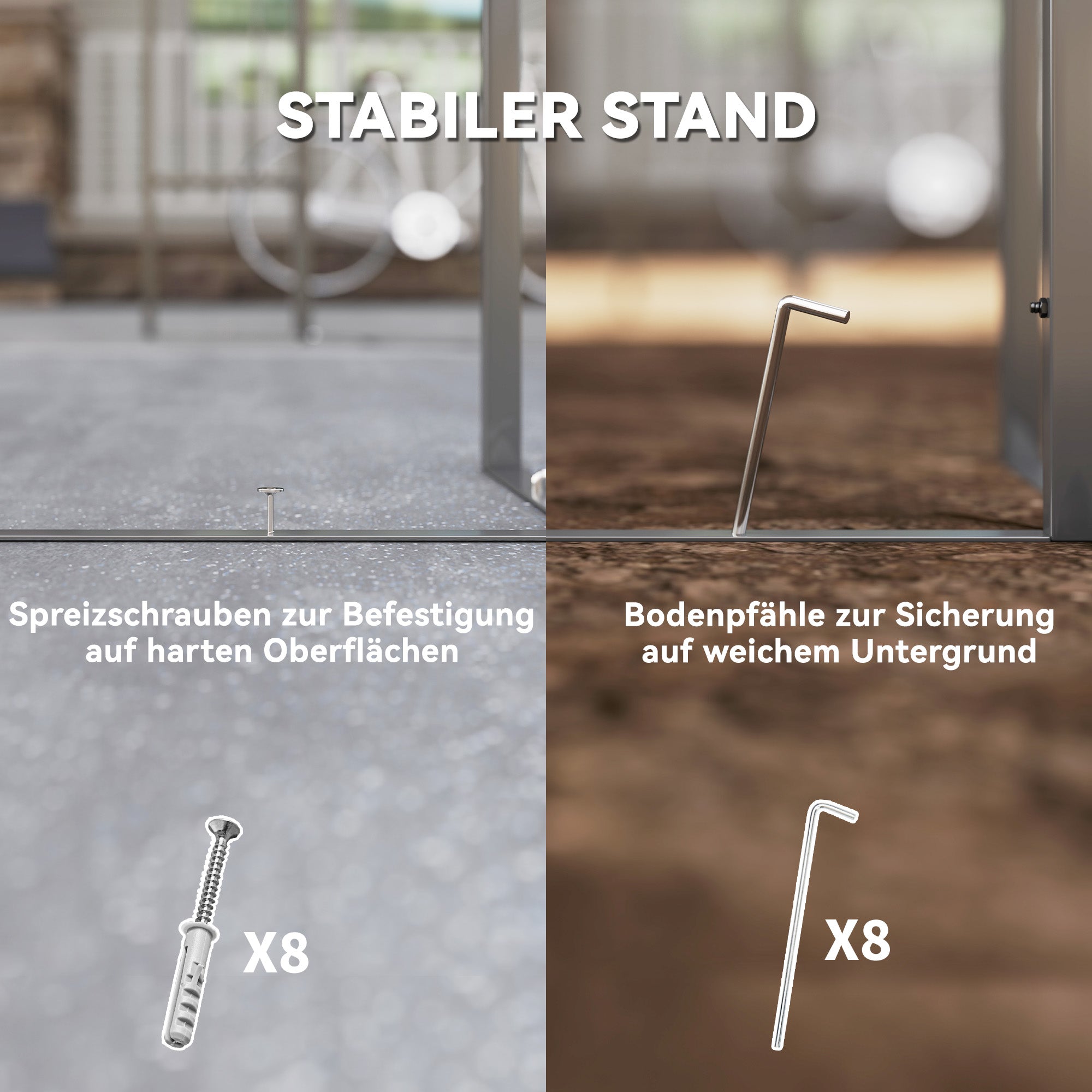 Outsunny 3 x 3 m Garten-Pavillon, 2-Stufen-Dach-Design, UV30+ Schutz, UV-beständig, Sonnenschutz, Metallrahmen, Cremeweiß