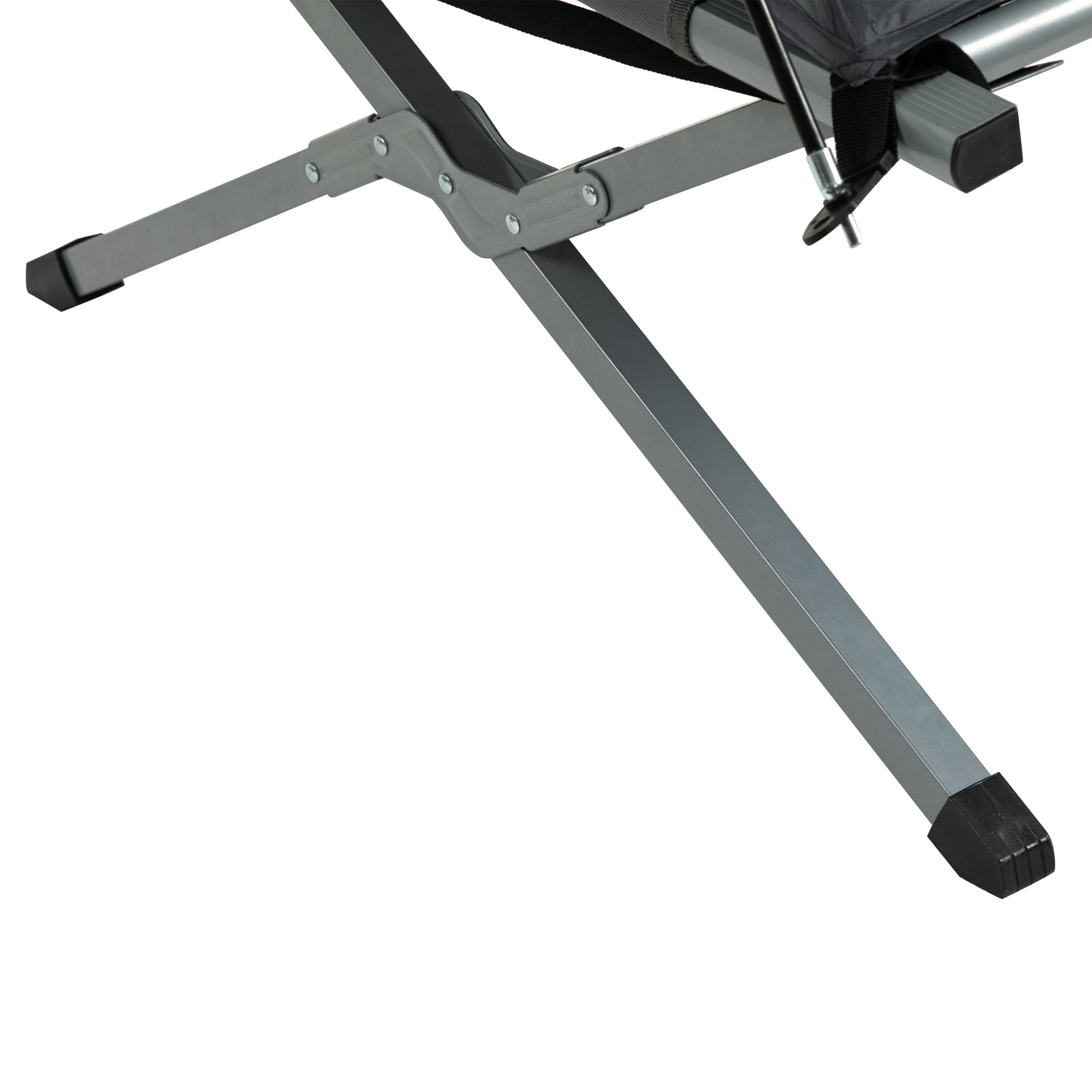 Outsunny Feldbett mit Kuppeldach Zelt + Liege wetterbeständig zusammenklappbar Grau 200 cm x 86 cm x 147 cm