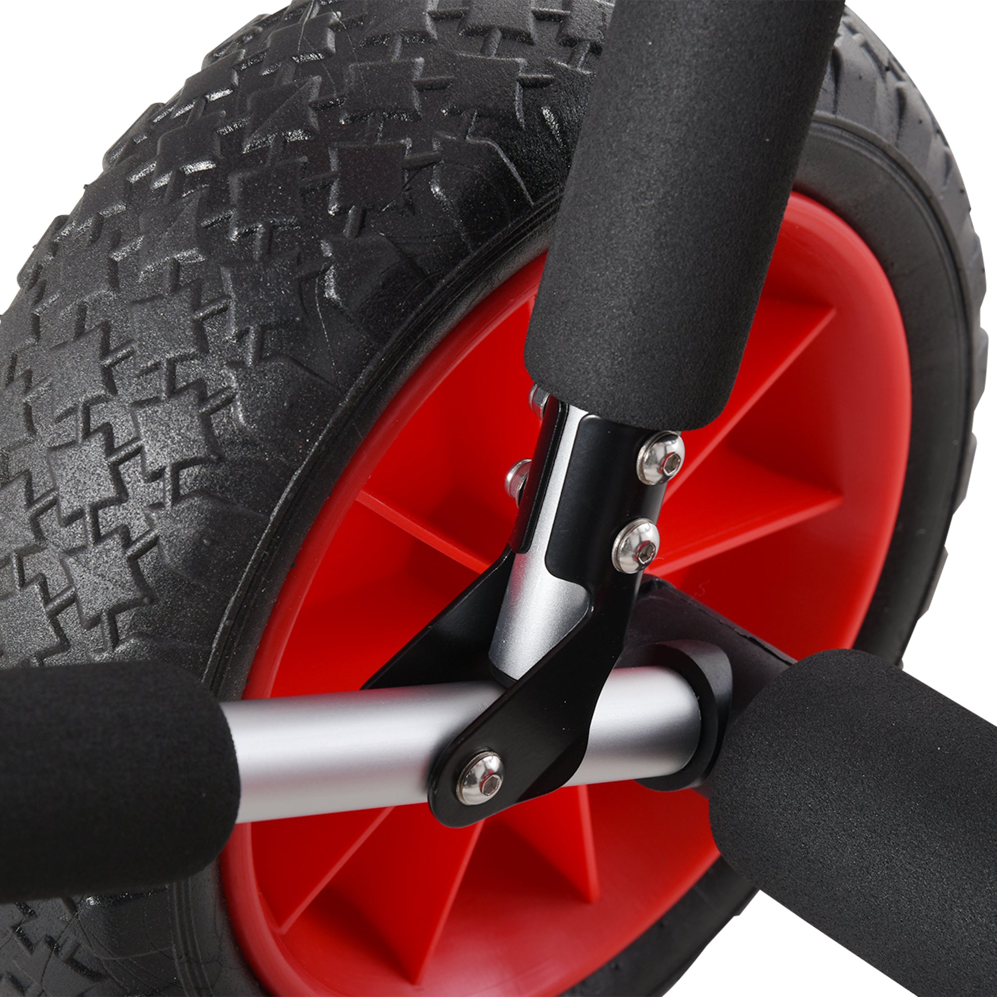 HOMCOM Surfwagen klappbar bis 45 kg AluTransportwagen Kajakwagen klappbar gepolstert Kunstleder-Reifen Bootswagen Surfwagen Bootstrailer Trolley für Surfbrett Board Schlauchboot