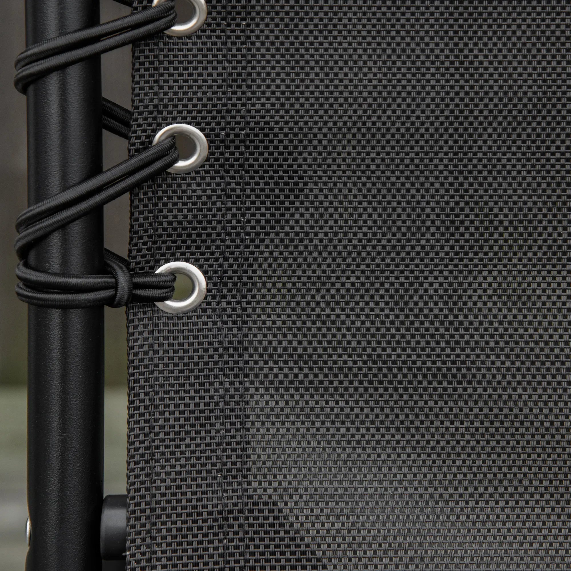 Outsunny Sonnenliege klappbar mit 4-fach verstellbarer Rückenlehne, Schwarz