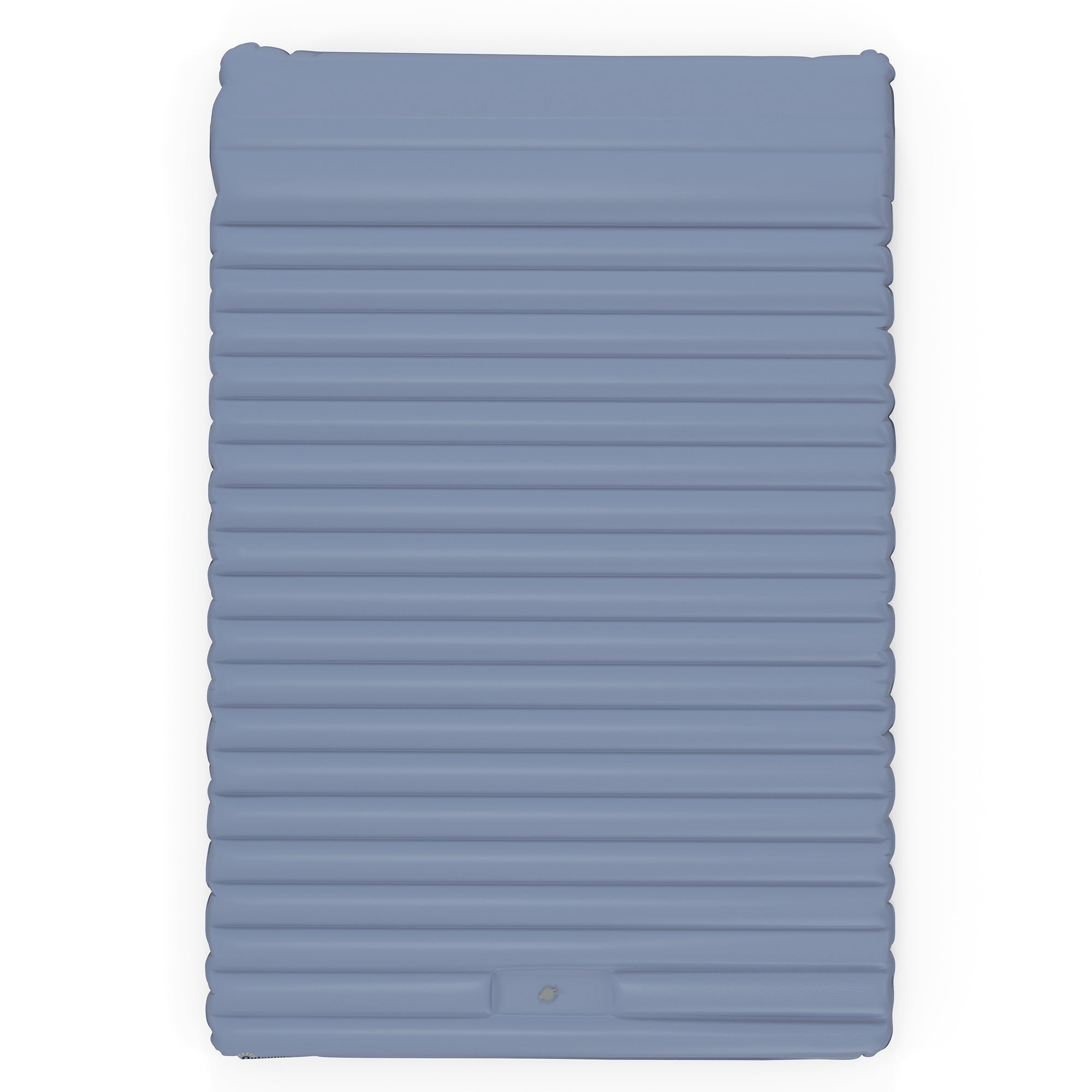 Outsunny Luftmatratze Campingmatratze, inkl. Luftpumpe, 1 Kissen, 200 x 135 x 10 cm, Blau