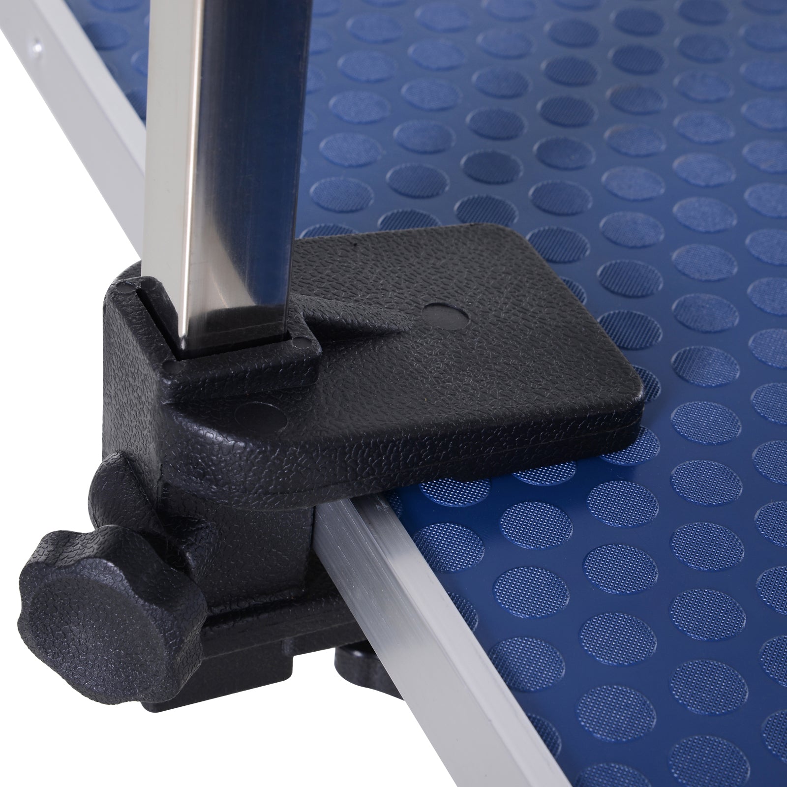 PawHut Hundepflegetisch Trimmtisch mit Unterkorb Tierpflegetisch Hunde Pflegetisch Hundefriseur Tisch Schertisch für Hunde Katzen bis zu 100kg Blau