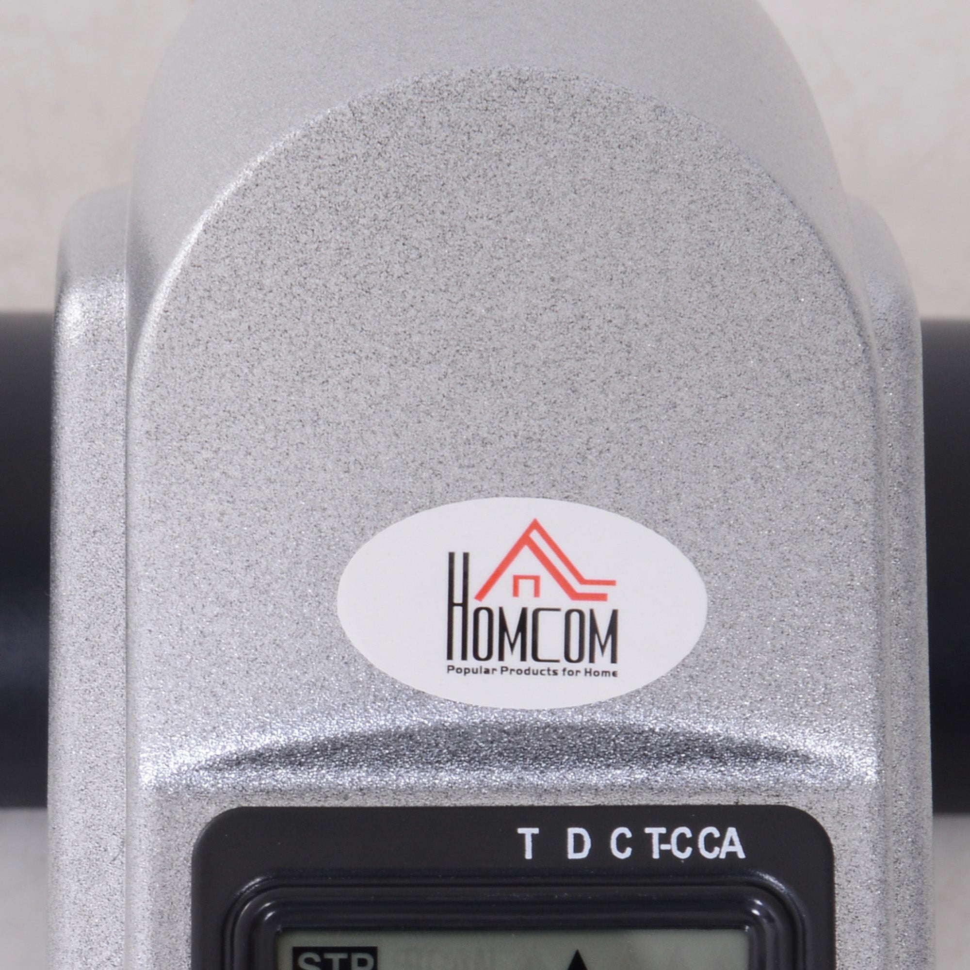 HOMCOM Mini Heimtrainer Fitnessbike Pedaltrainer mit LCD-Display verstellbarer Widerstand Arm und Beintrainer Hometrainer Fitnessgerät für Senioren Zuhause Heim Büro 35 x 40 x 31 cm Silber