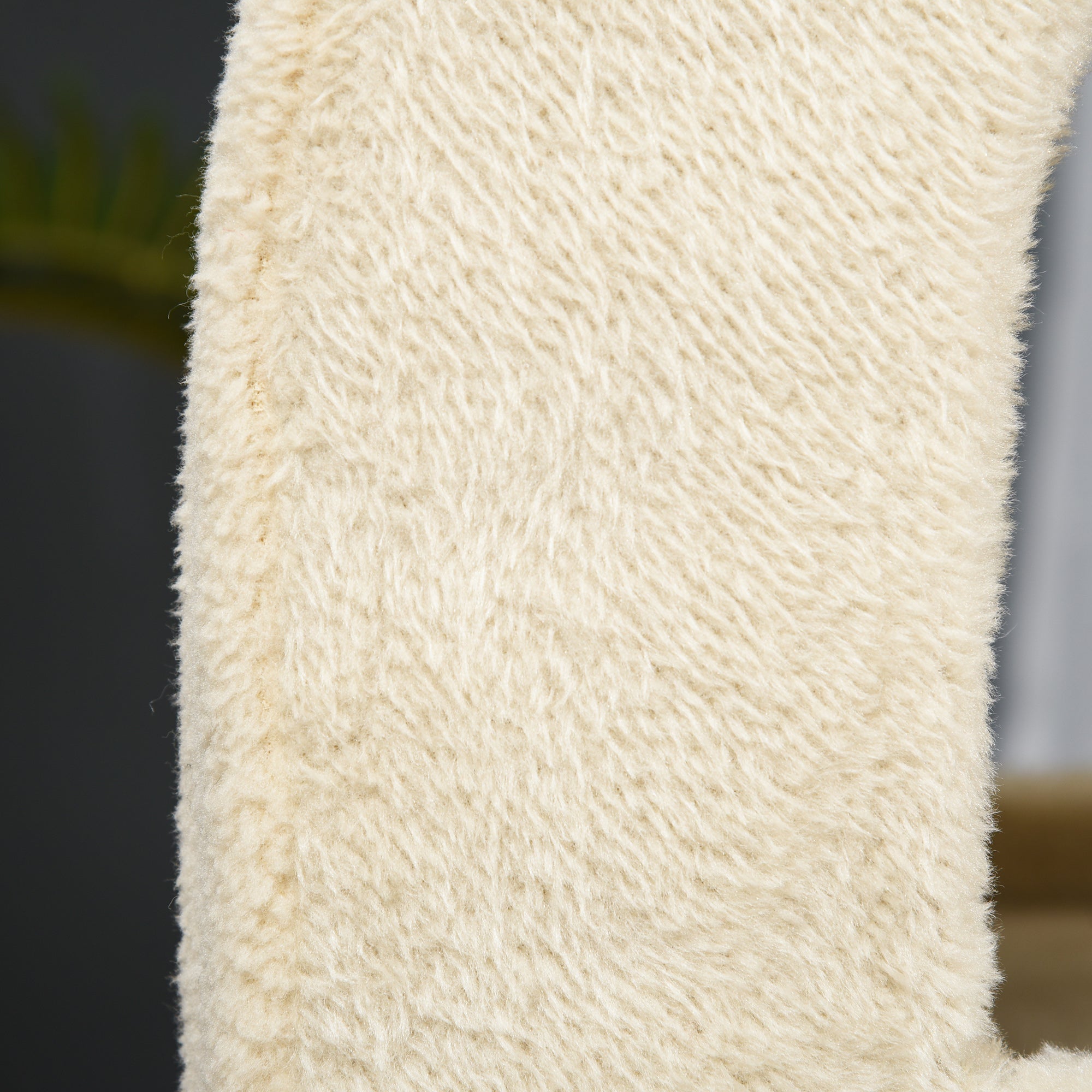 PawHut Kratzbaum Katzenhöhle Katzenkratzbaum Kratztonne mit kratzbrett Spielbällen katzenbett Kratzmatte mehrstöckig Spanplatte Plüsch Sisal Kaffee 40 x 34 x 91 cm