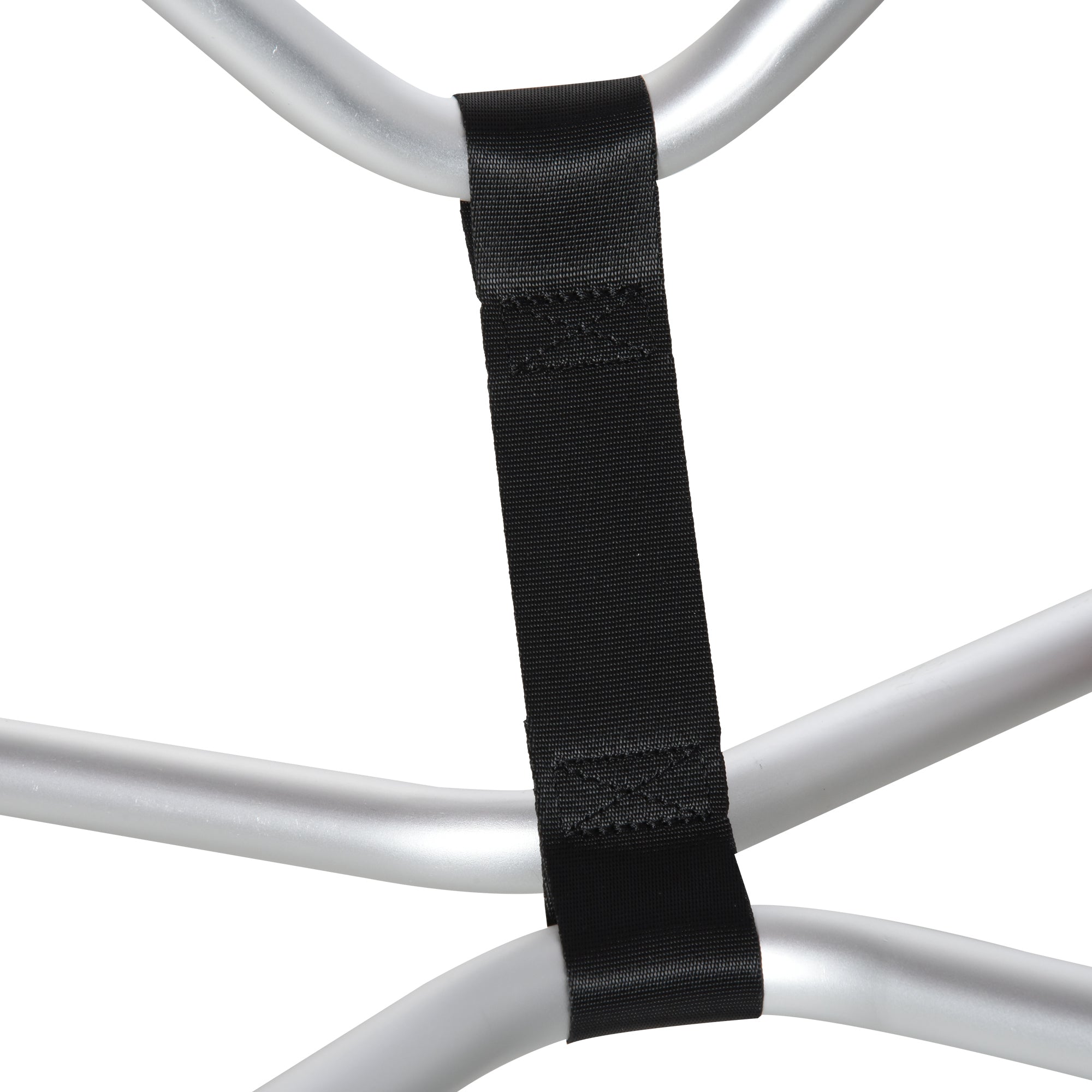 HOMCOM Kajakwagen Alu Bootswagen faltbare transportwagen Kunstleder-Reifen Silber 75 kg 75 x 43 x 46 cm