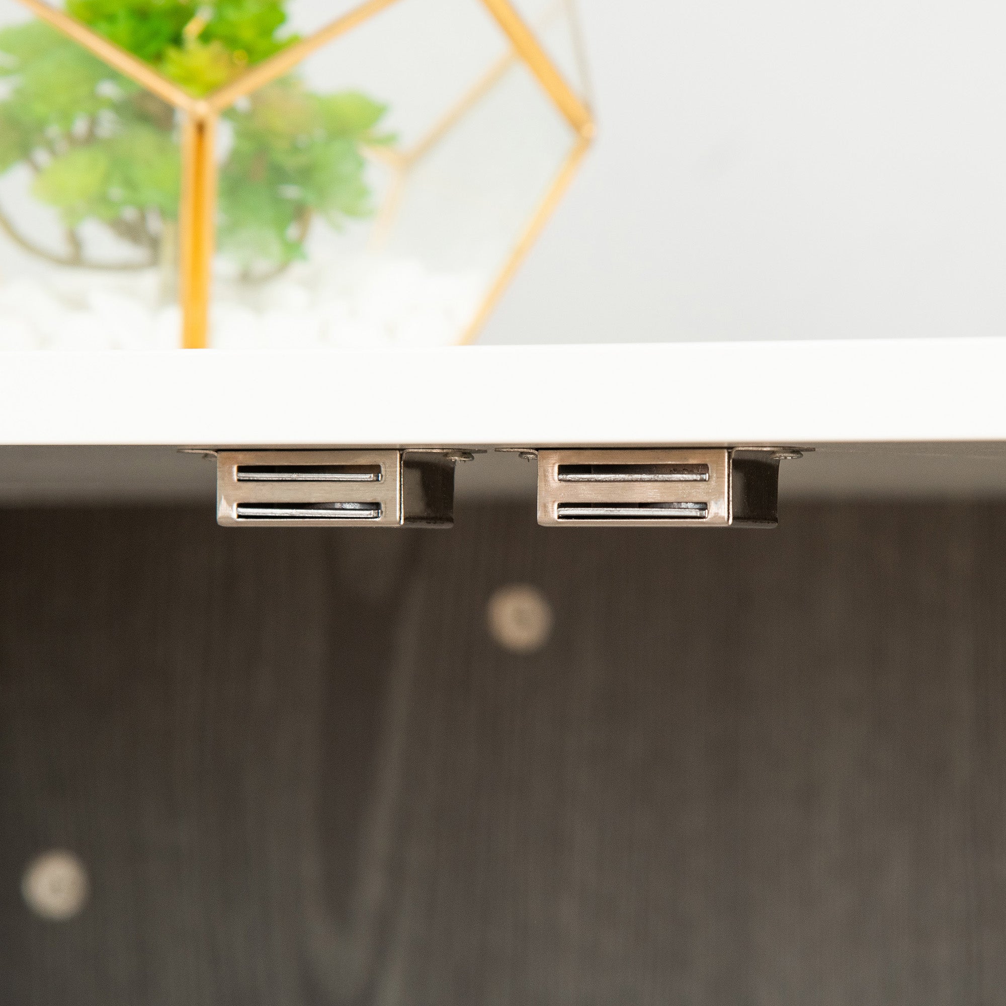 PawHut Transportbox für mittelgroße und kleine Hunde, verriegelbar Holzwerkstoff Stahl Grau + Weiß