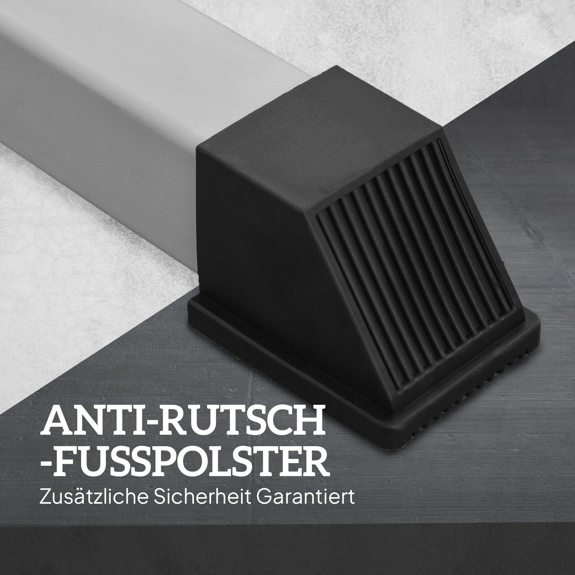 HOMCOM 2er Set Hantelständer 3 Ebenen Höhenverstellbar Hantelablage aus Stahl bis 200 kg belastbar Silber+Schwarz