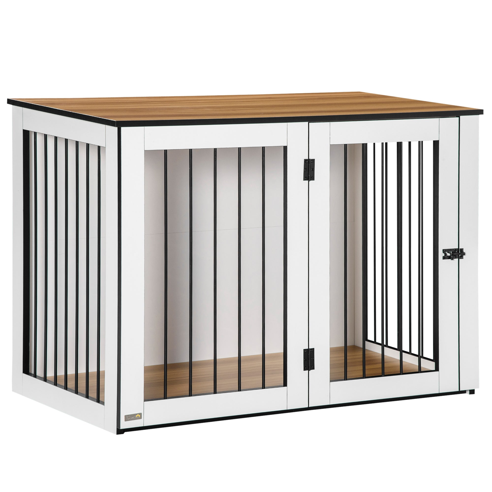 PawHut Hundebox, Hundekäfig, 1 Tür, für kleine und mittelgroße Hunde