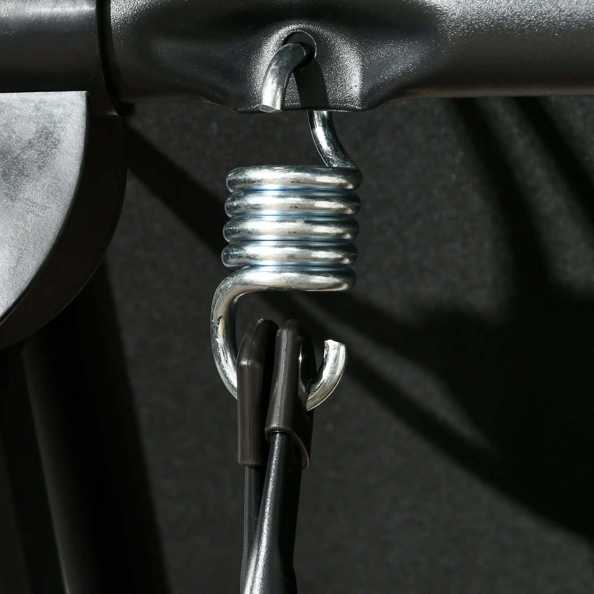 Outsunny 3-Sitzer Hollywoodschaukel Schwarz