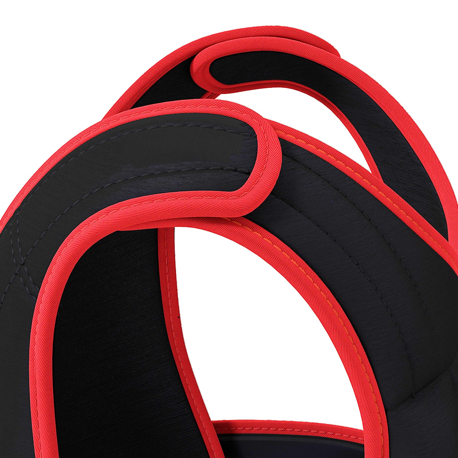 HOMCOM 20 kg Trainingsweste Gewichtsweste mit doppelten Gurten verstellbar Krafttraining Fitness Oxford Metall-Sand Schwarz+Rot 60 x 50 cm