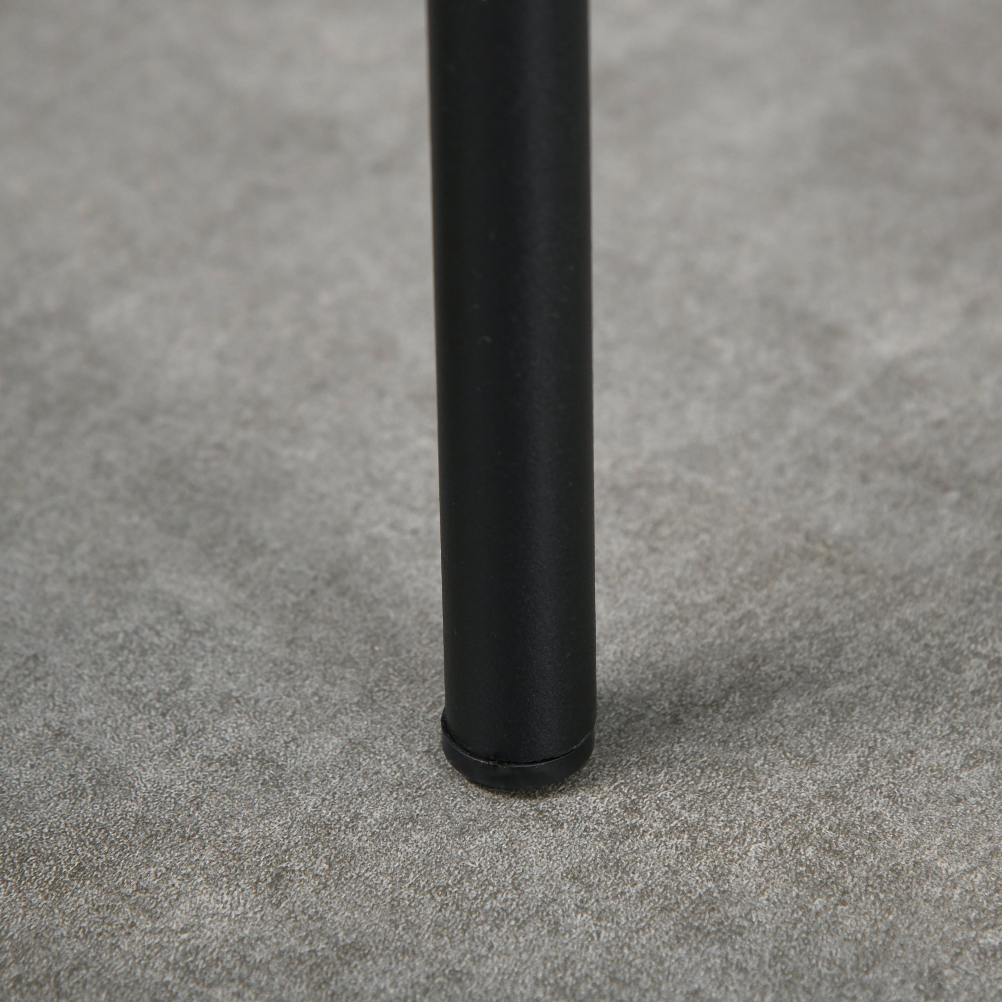 HOMCOM Esszimmerstuhl Akzentstuhl Küchenstühle, 41,5 cm x 41,5 cm x 46 cm, Schwarz