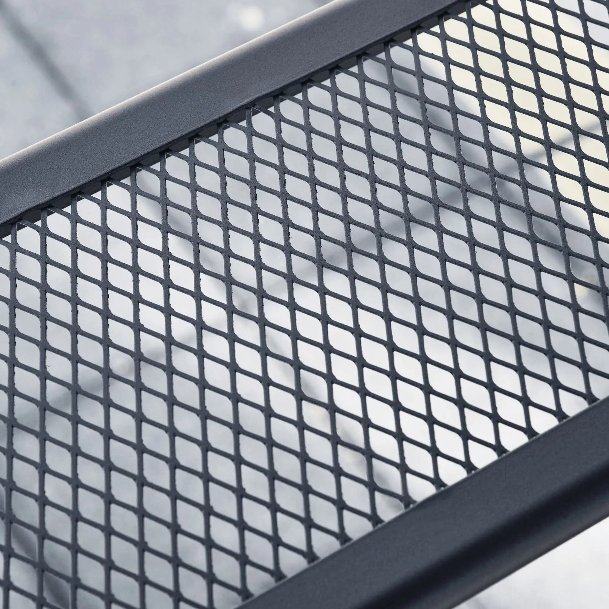 Outsunny Grillpavillon 245x148 cm mit Doppeldach Grau