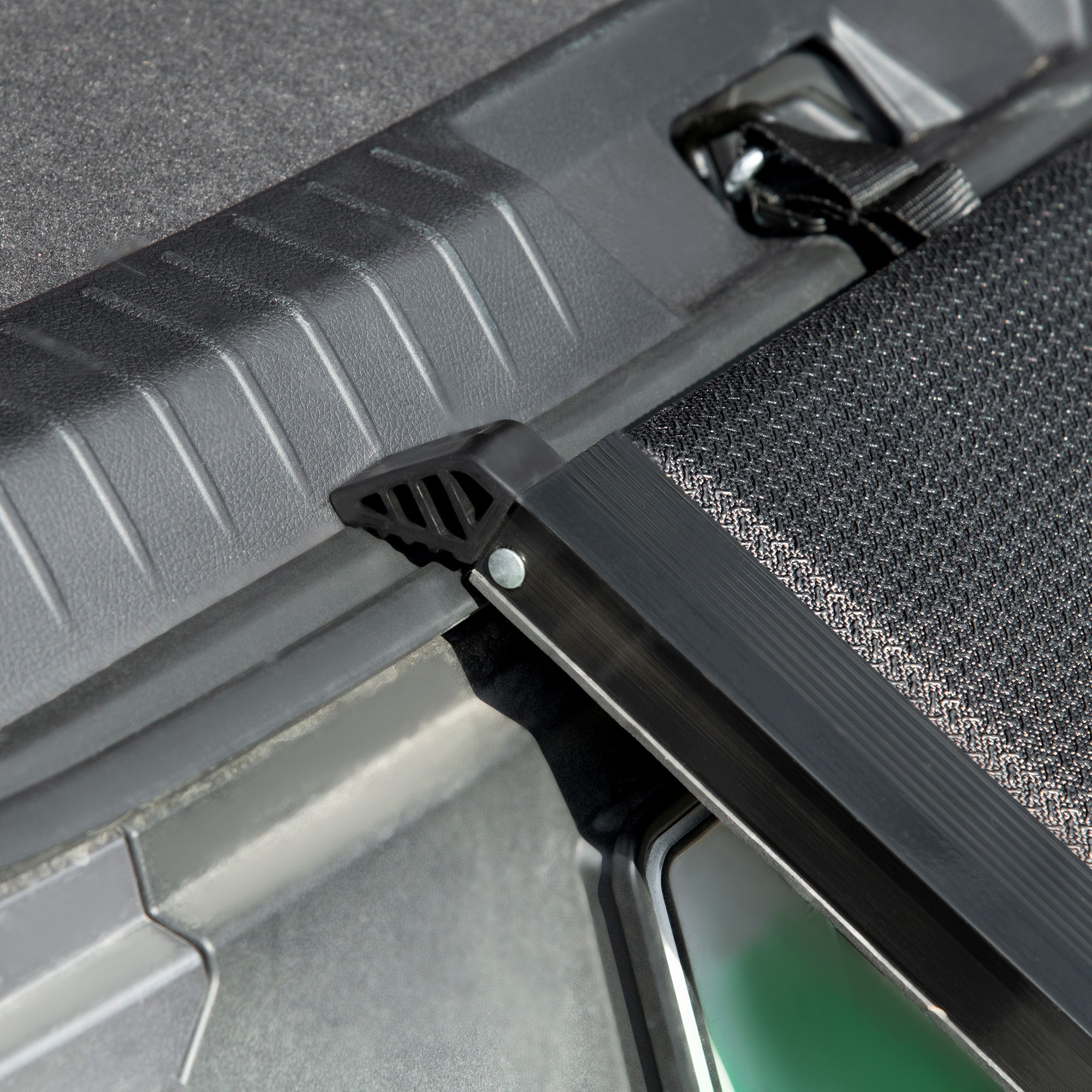 PawHut Haustierrampe, klappbar, rutschfest, Hunde bis 40 kg, 158 cm x 43.5 cm x 2.5 cm, Schwarz