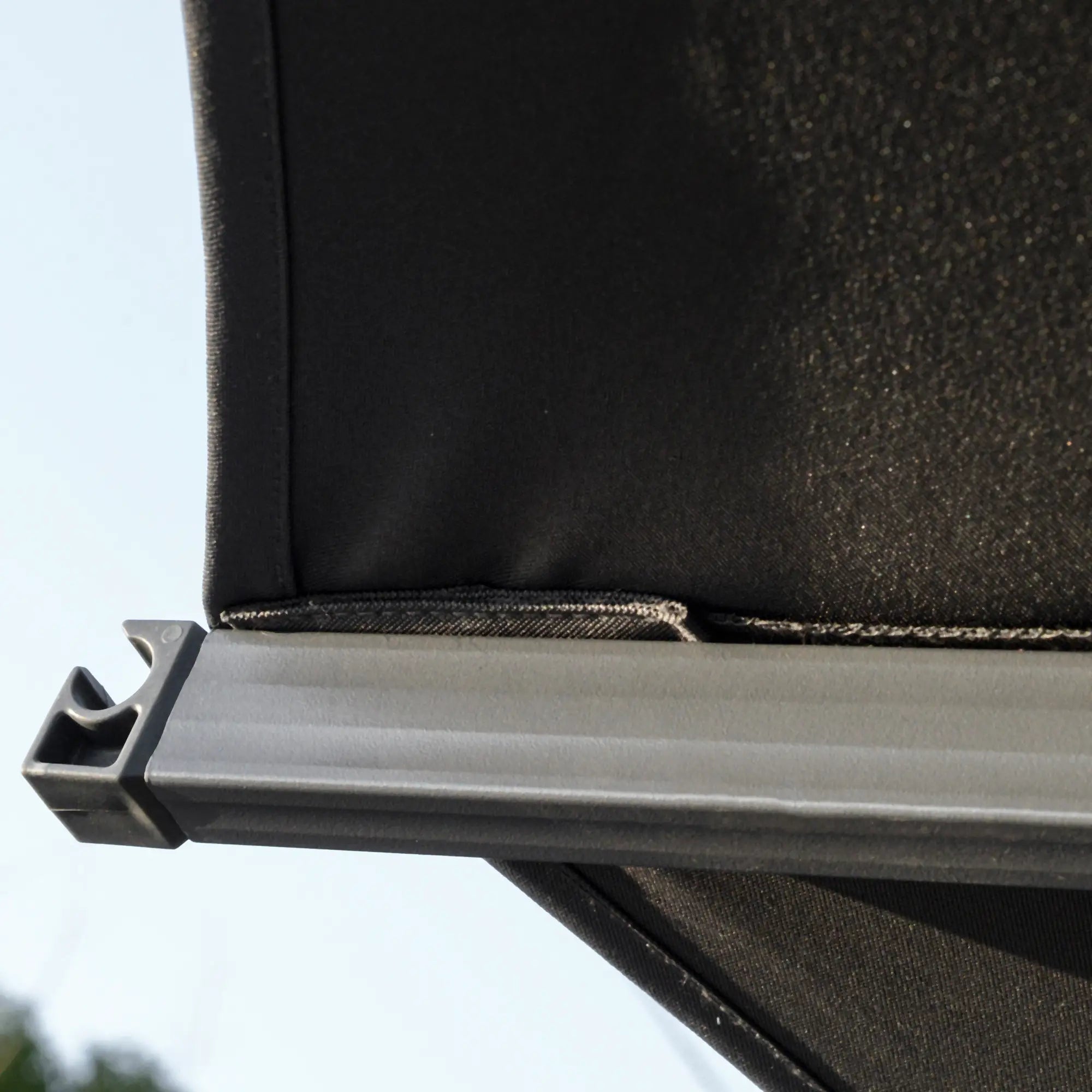 Outsunny Ampelschirm Ø300 cm Dunkelgrau mit Kurbel