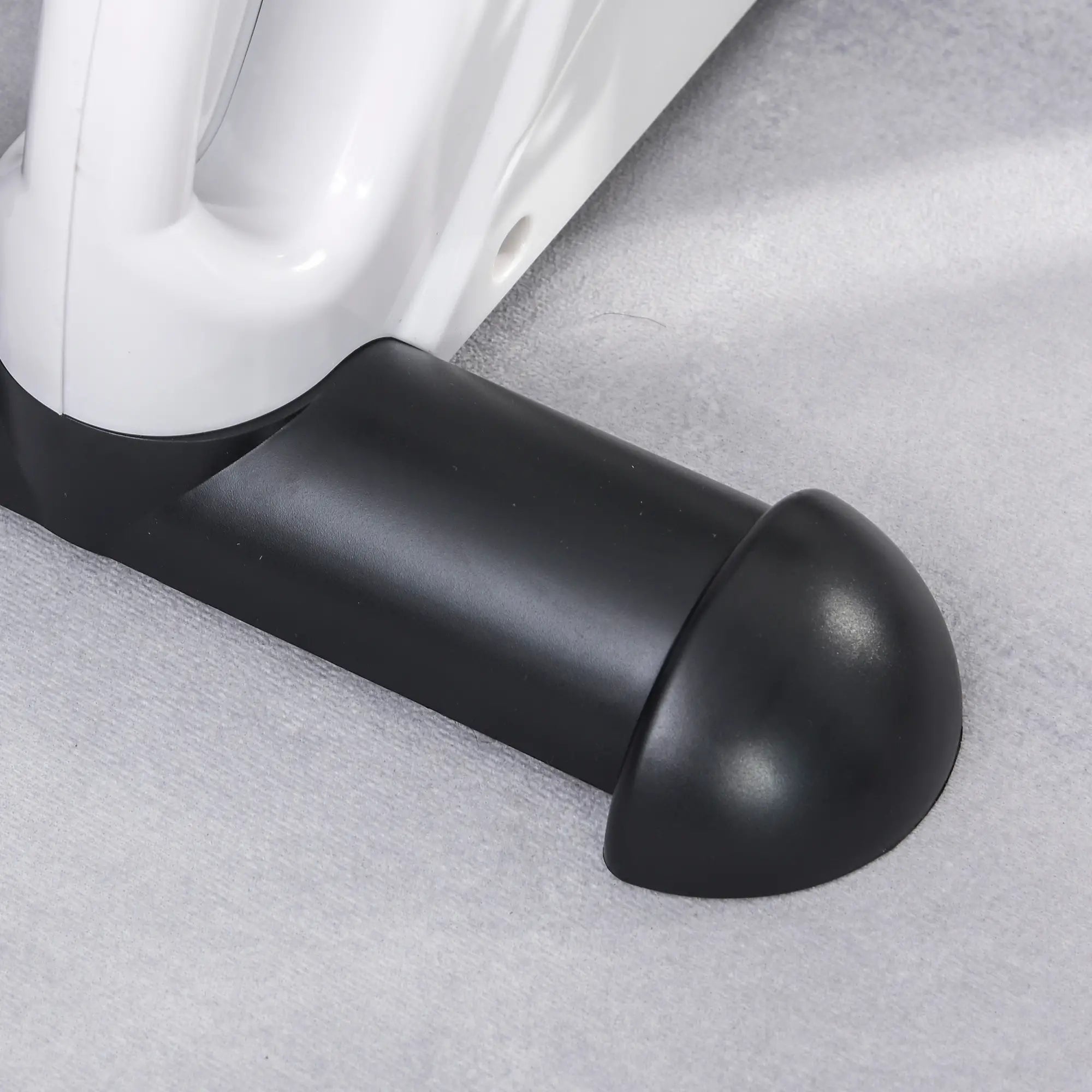 HOMCOM Mini Heimtrainer Fitnessbike Pedaltrainer mit LED Display 5 Modelle Arm und Beintrainer Fitnessgerät Hometrainer für Senioren Zuhause Heim Büro 40 x 39 x 29 cm Weiß