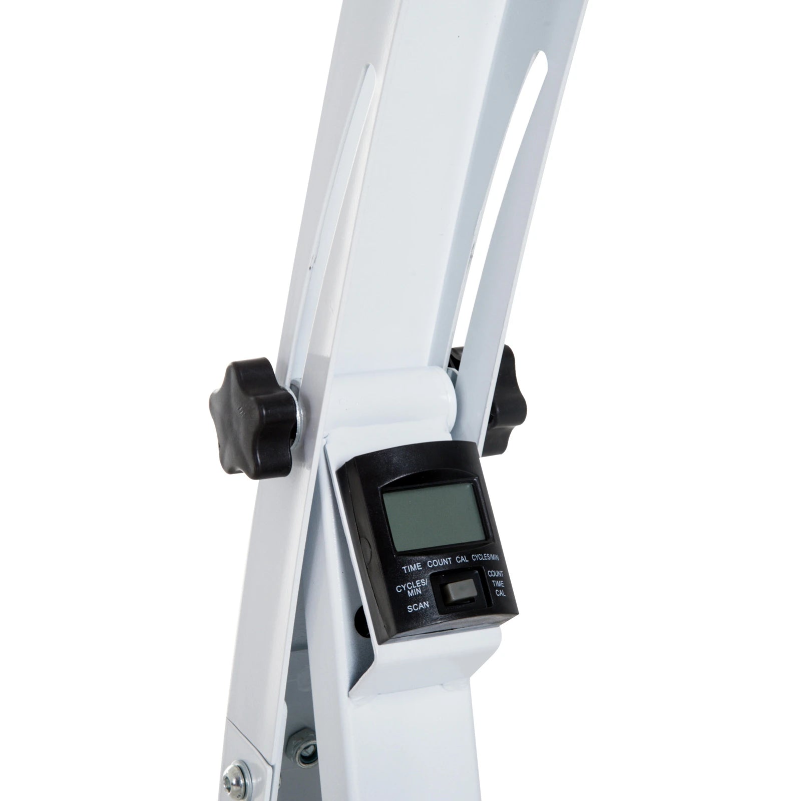 HOMCOM Bewegungstrainer Heimtrainer für Senioren LCD-Display Weiß