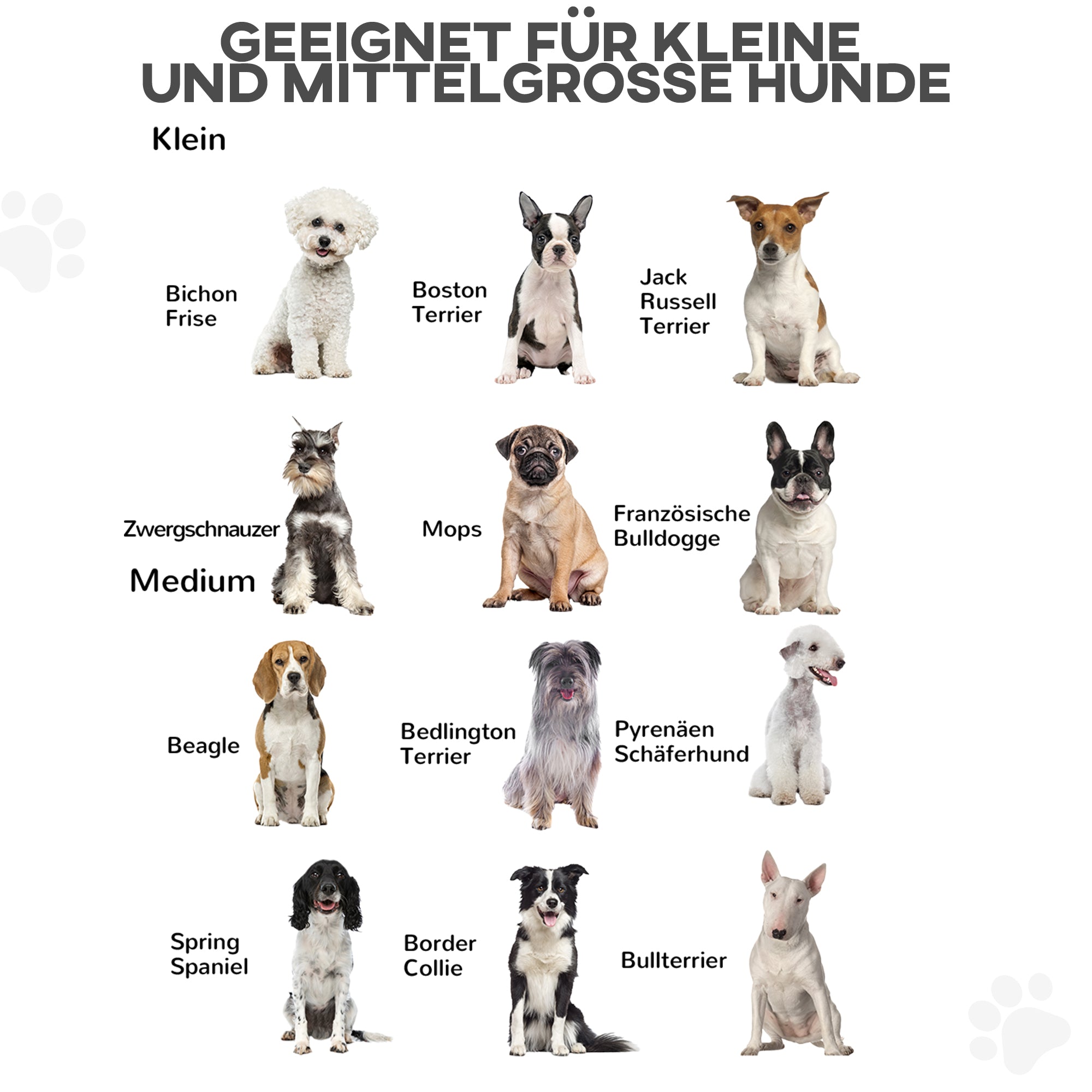 PawHut Haustiergitter Absperrgitter für Hunde, Kiefernholz, klappbar 432 x 36 x 70c m, Natur