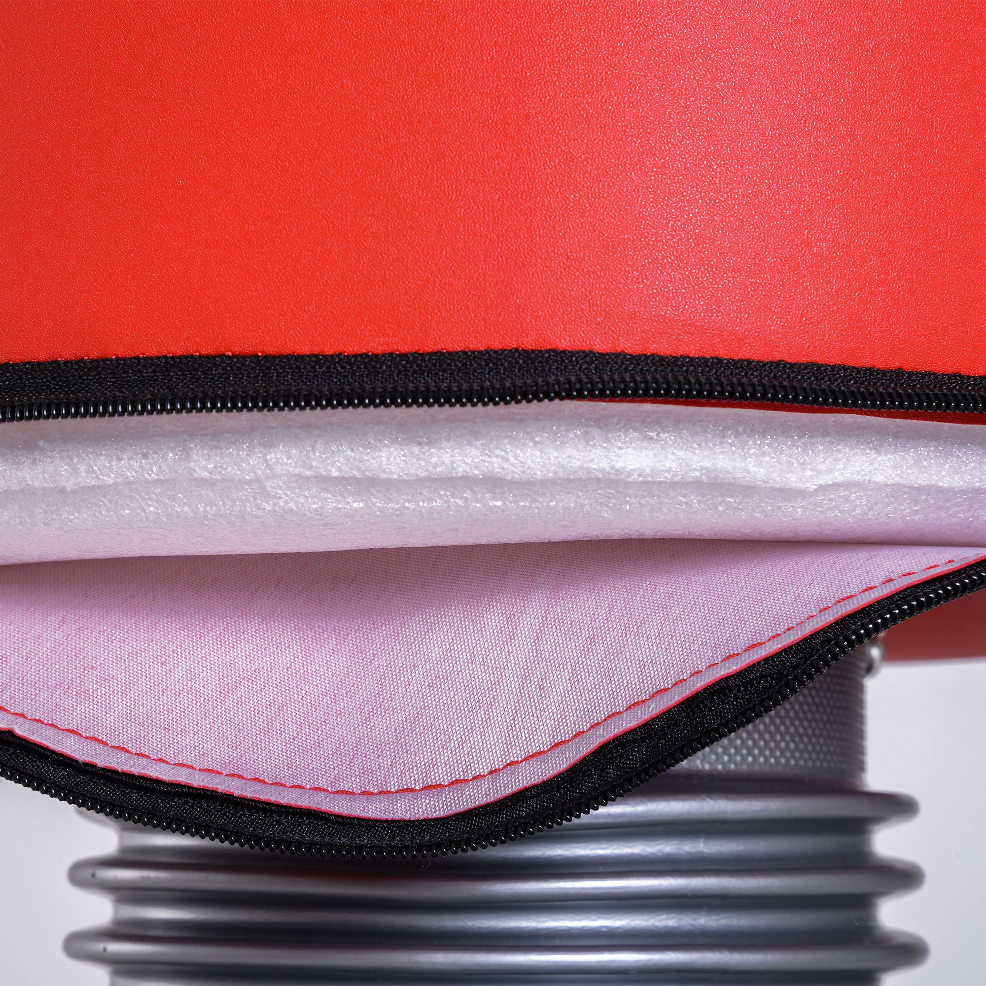 HOMCOM Standboxsack höhenverstellbar mit Federung Rot