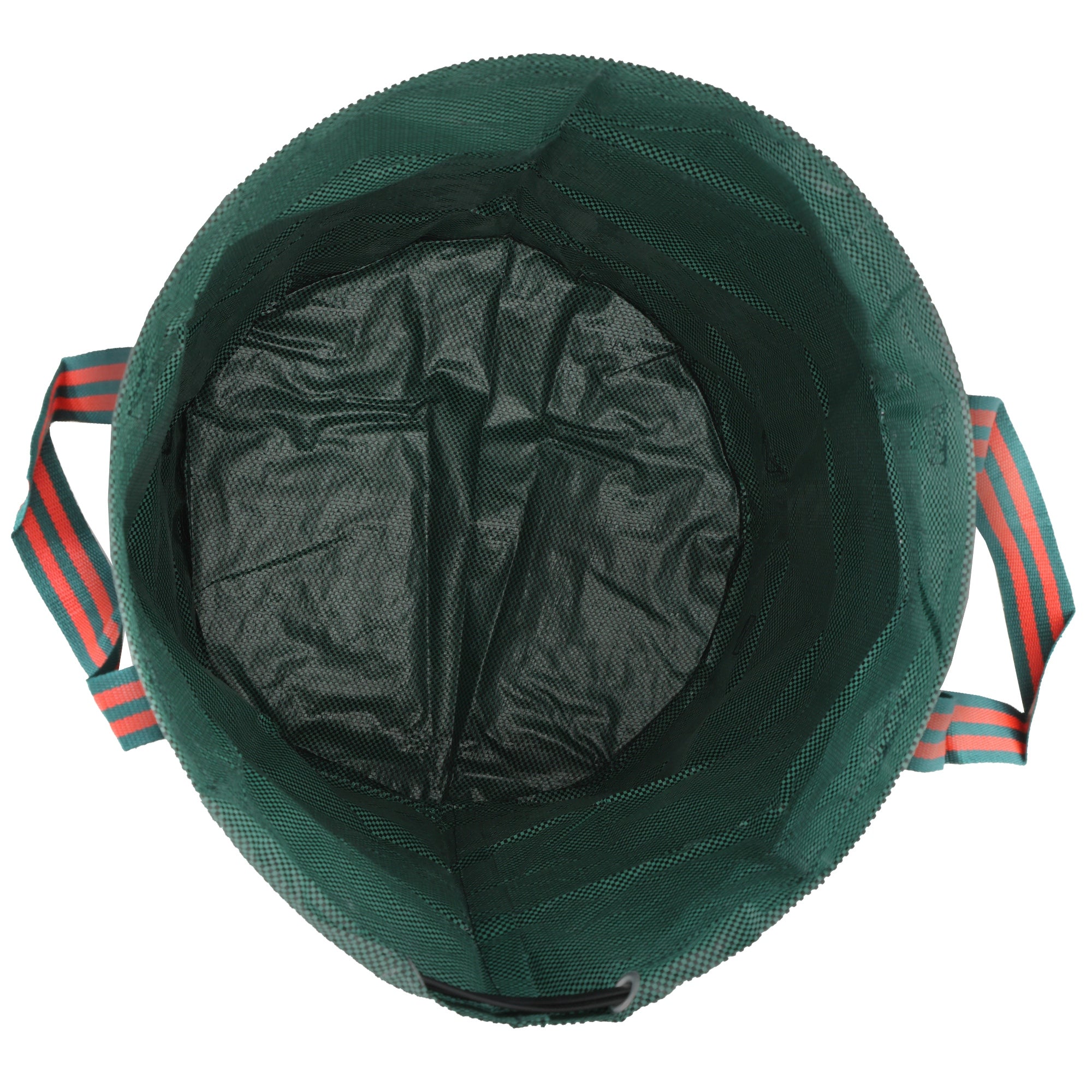 Outsunny Gartensack 3x120L wasserdicht Gartenabfallsack mit Griffe, stabil Laubsack UV Schutz Grün