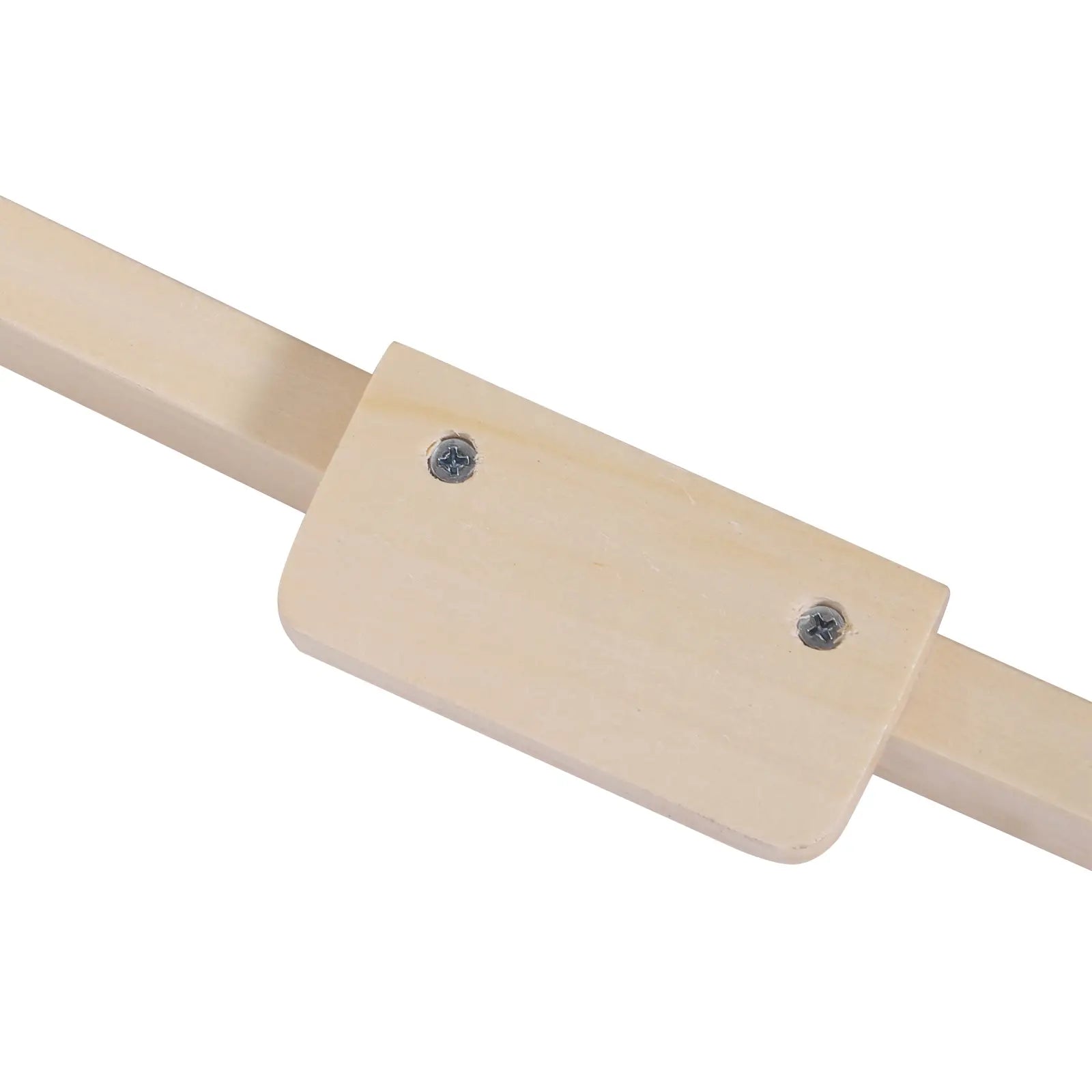 HOMCOM Schaukelpferd Baby Schaukeltier Plüsch Spielzeug Kinder Plüsch-Schaukeltier Braun L74 x B33 x H62 cm