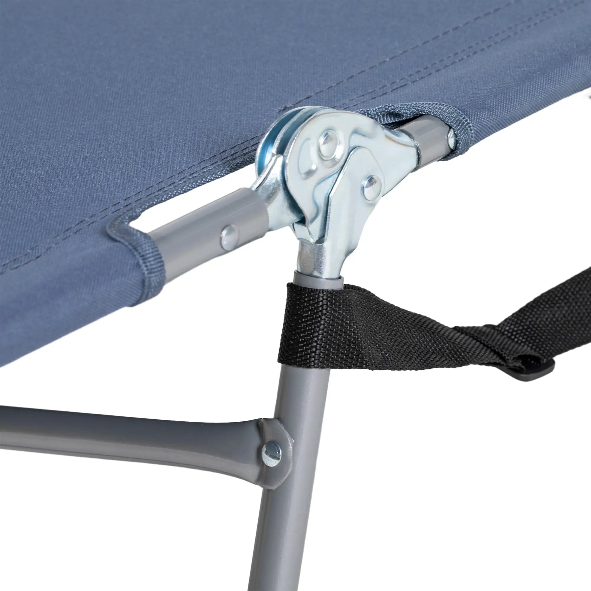 Outsunny klappbare Sonnenliege mit Lesefenster