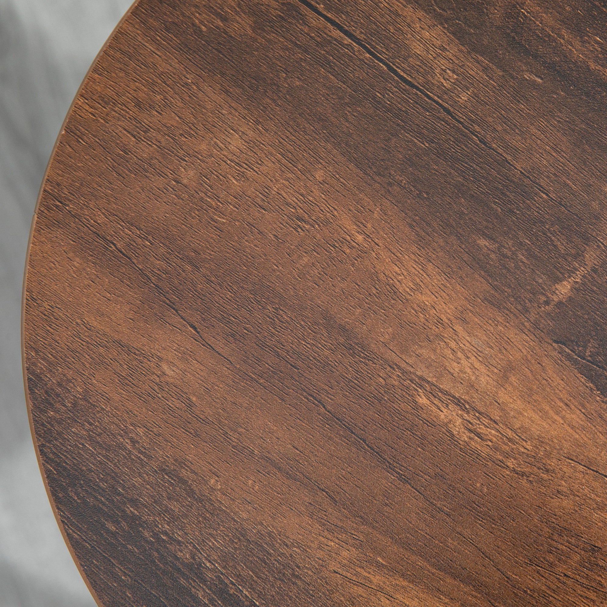 HOMCOM Barhocker-Set aus 2 Barstühlen im Industrial Design, Metallrahmen, Fußstütze, 42 x 42 x 65 cm