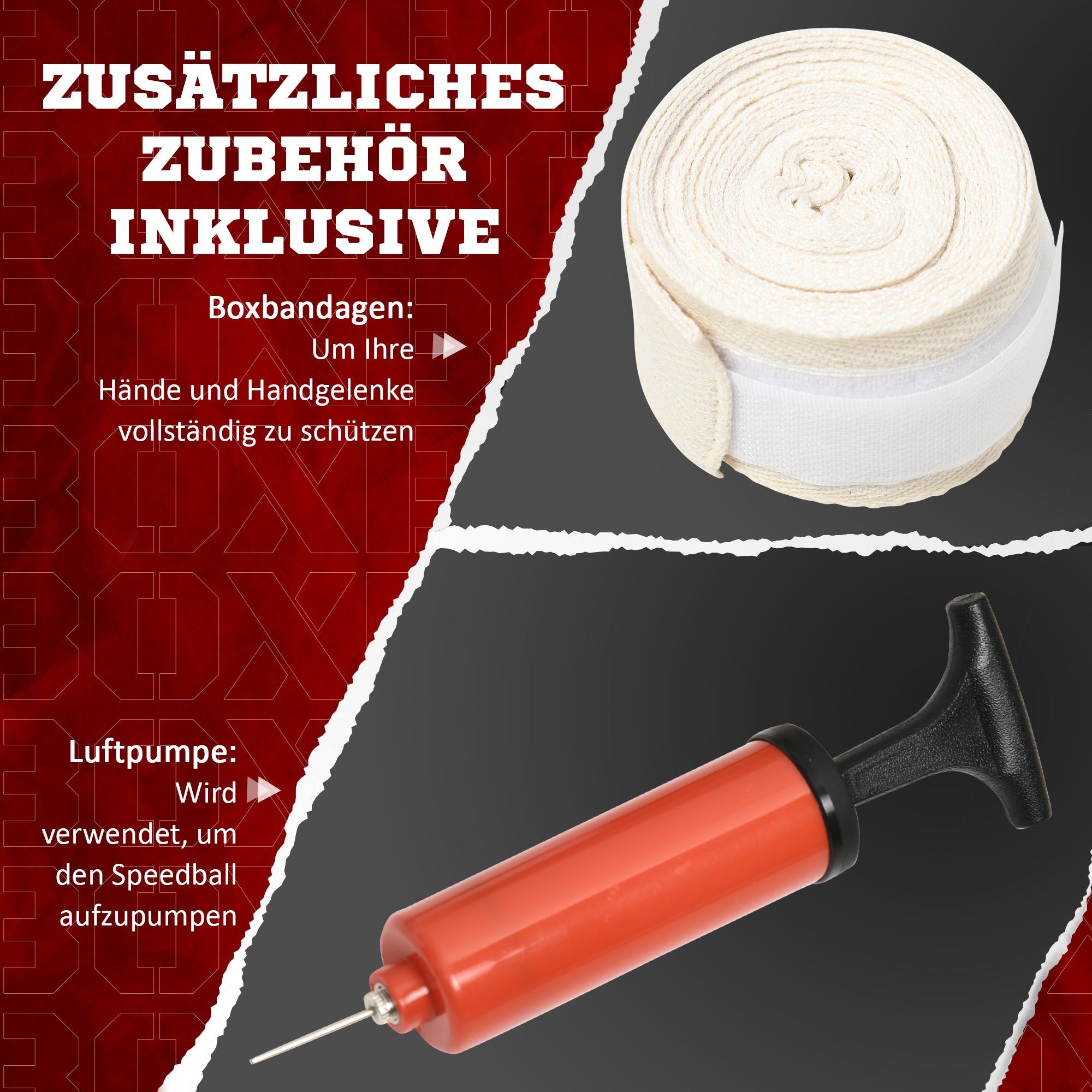 SPORTNOW Boxständer, höhenverstellbar, Reflexstange, Pratze, Speedball, befüllbarer Standfuß, 80,5 x 48 x 163-205 cm