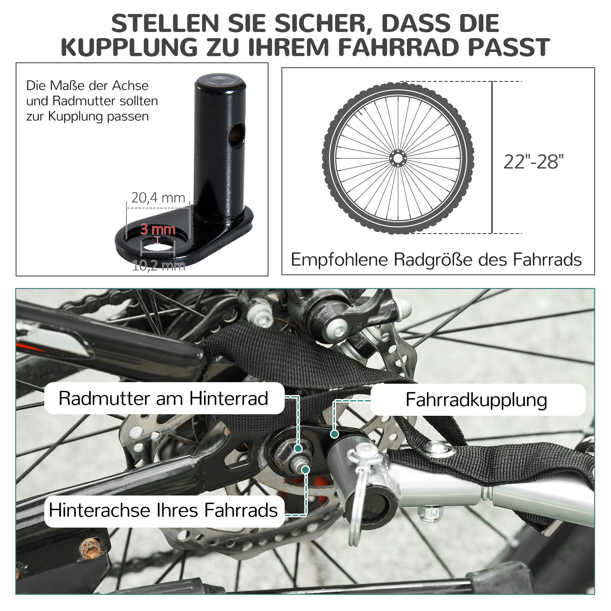 PawHut 2-in-1 Haustieranhänger Fahrradanhänger bis 20kg klappbar Regenschutz Sicherheitsfahne Reflektoren Stahl grau+blau 130 x 73 x 90cm