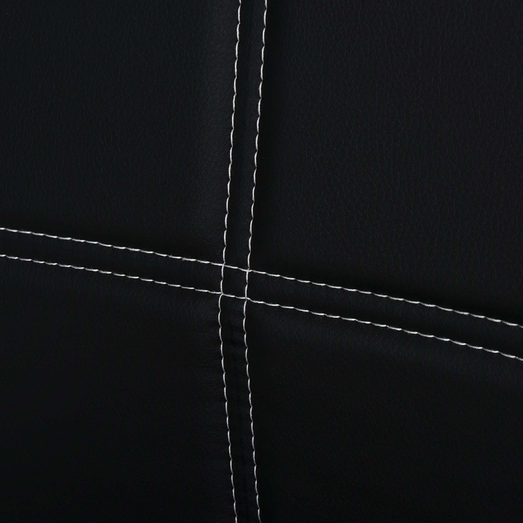 HOMCOM Essgruppe Esstisch mit 2 Stühlen Platzsparend Esszimmergruppe Sitzgruppe Schwarz