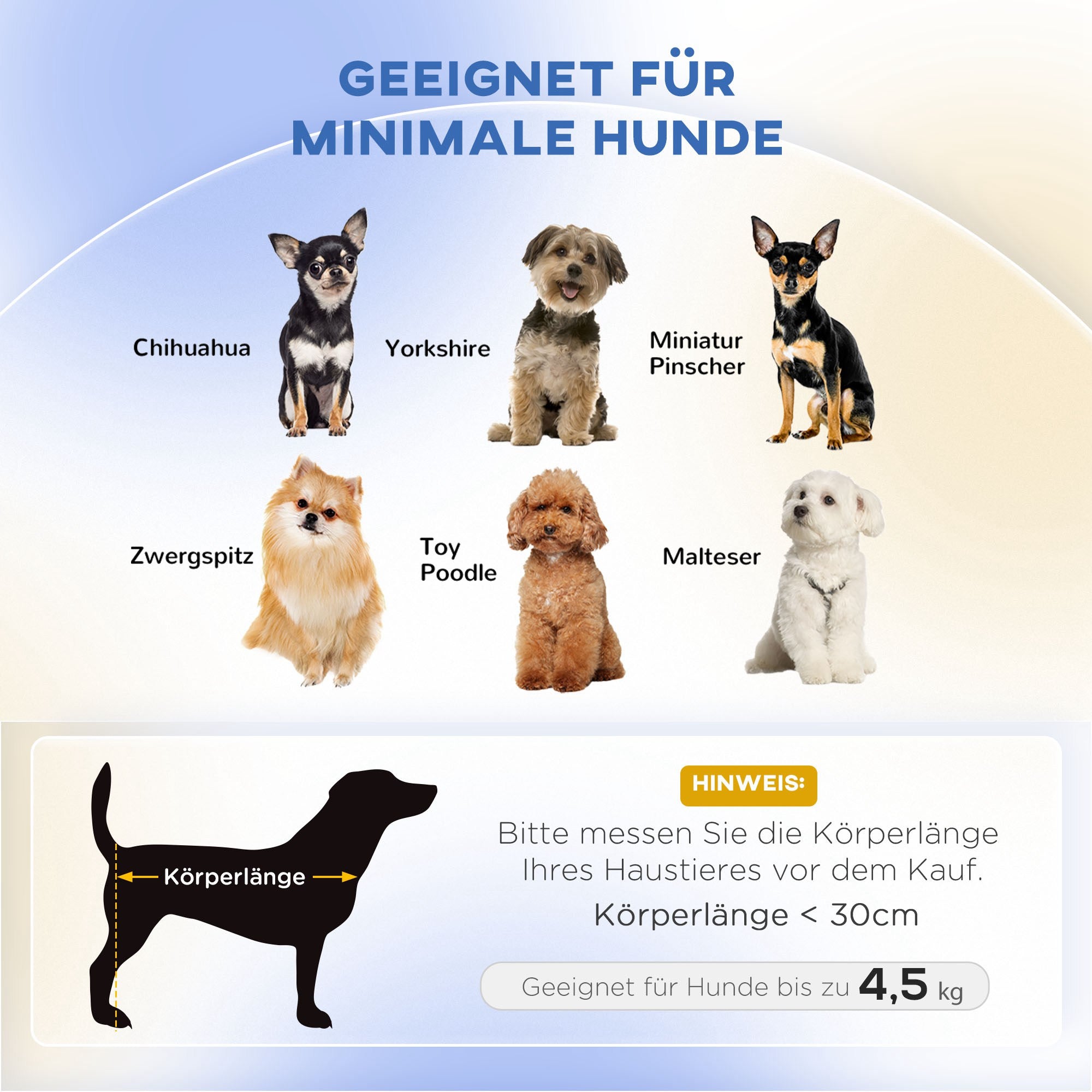 PawHut Haustiersofa Hundecouch Hundesofa Hundebett Hundematte Katze Kissen gepolstert Holz Schaumstoff Grau 68,5 x 40,5 x 40,5 cm