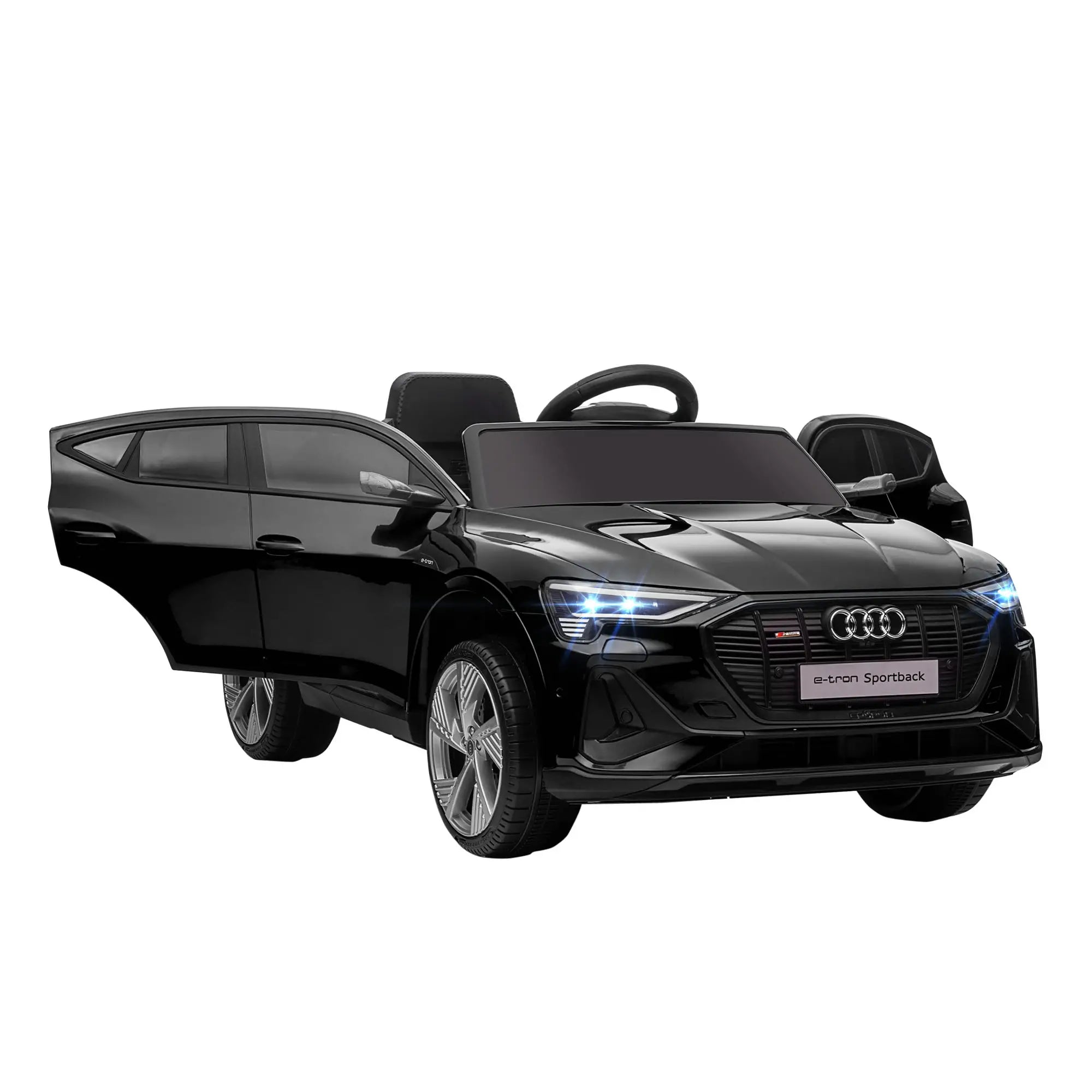 HOMCOM Audi E-tron Kinder-Elektroauto 12V mit Fernbedienung