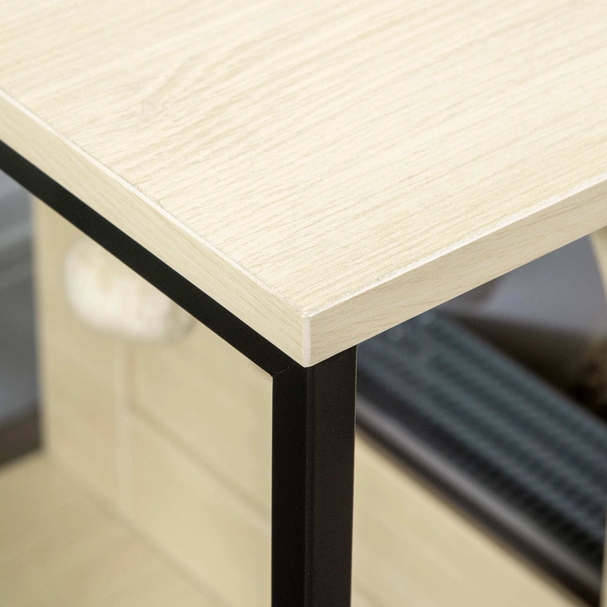 PawHut Katzenschrank Katzentoilette multifunktional Magnettür Eiche