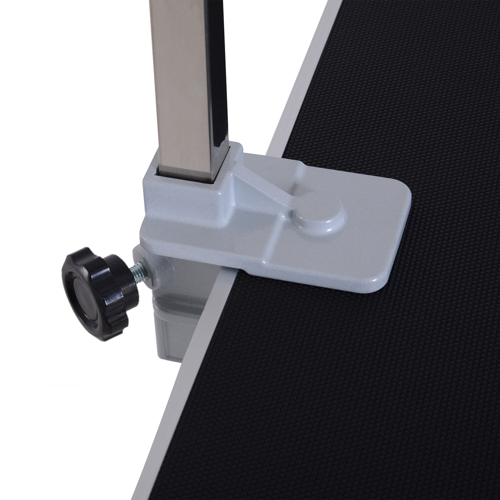 PawHut Trimmtisch klappbar Tierpflegetisch Schertisch Pflegetisch für Hunde Katzen Metall Schwarz 81 x 48,5 x 80 cm