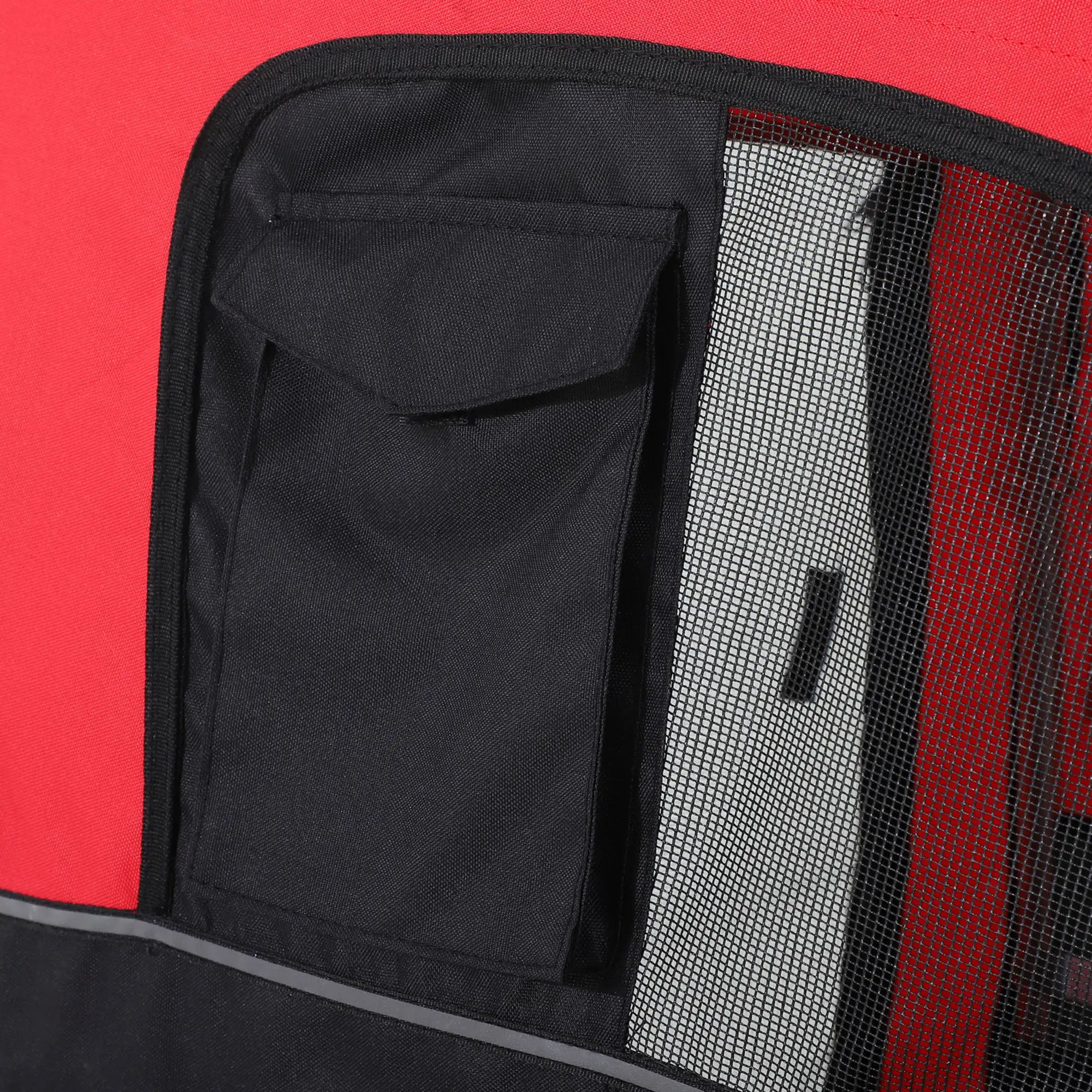 PawHut Hundeanhänger Jogger 2in1 vollgefedert UV-Schutz