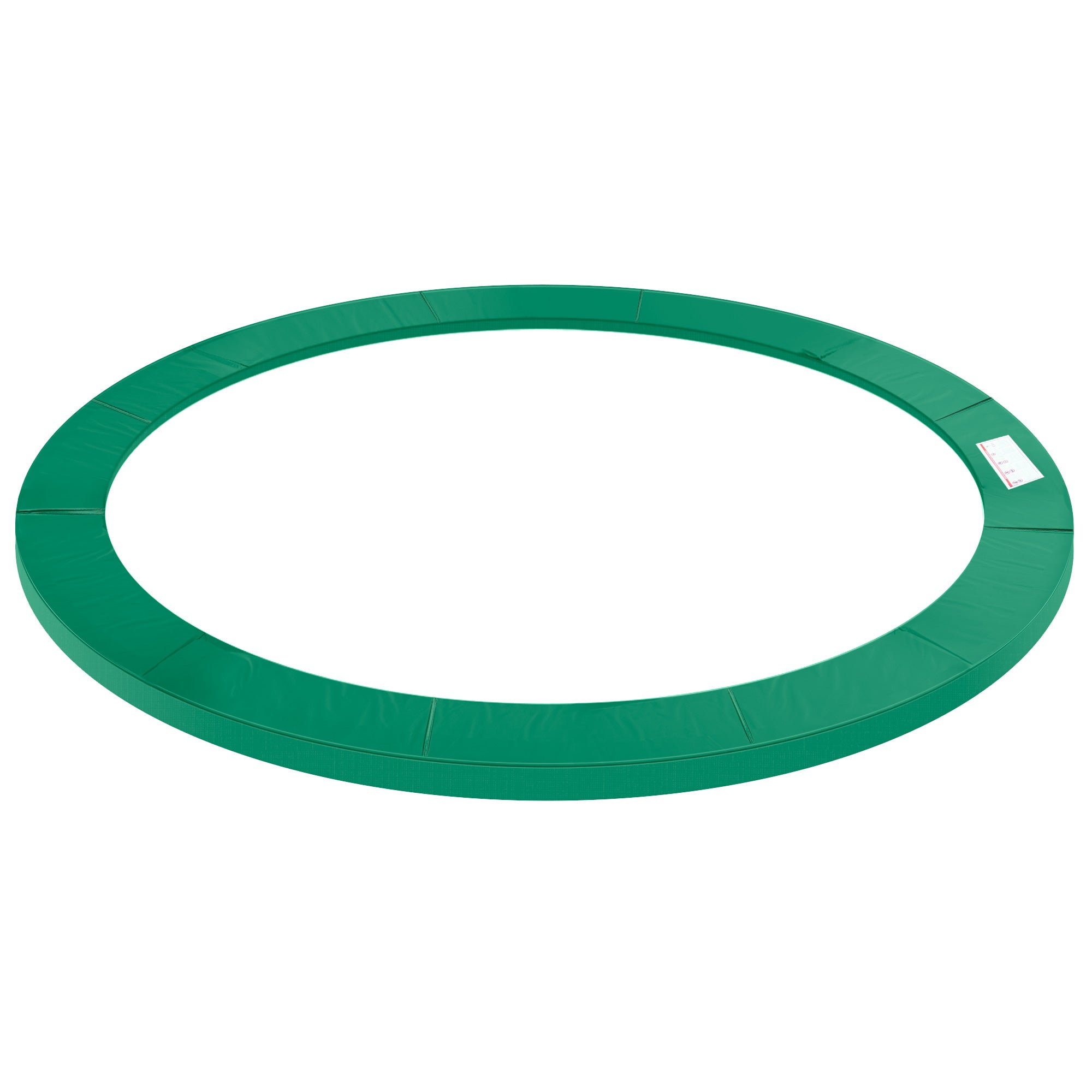 HOMCOM Trampolin Randabdeckung Ø366cm cm breit, Reißfest UV-resistent Federabdeckung, Wasserabweisend, Trampolinzubehör Randschutz Sicherheitsnetz Ersatzteile für Gartentrampoline, Grün
