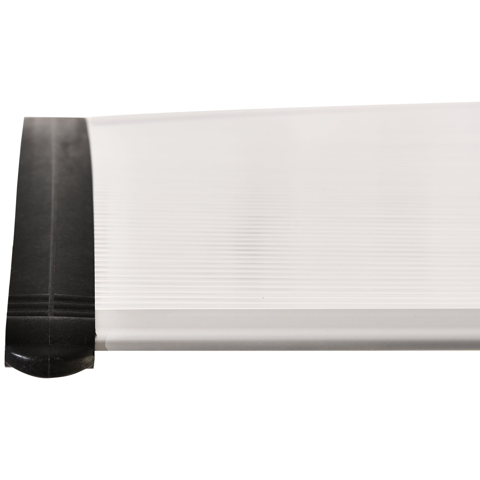 Outsunny Vordach Haustürvordach 75 x 100 cm Pultvordach Überdachung Polycarbonat Weiß