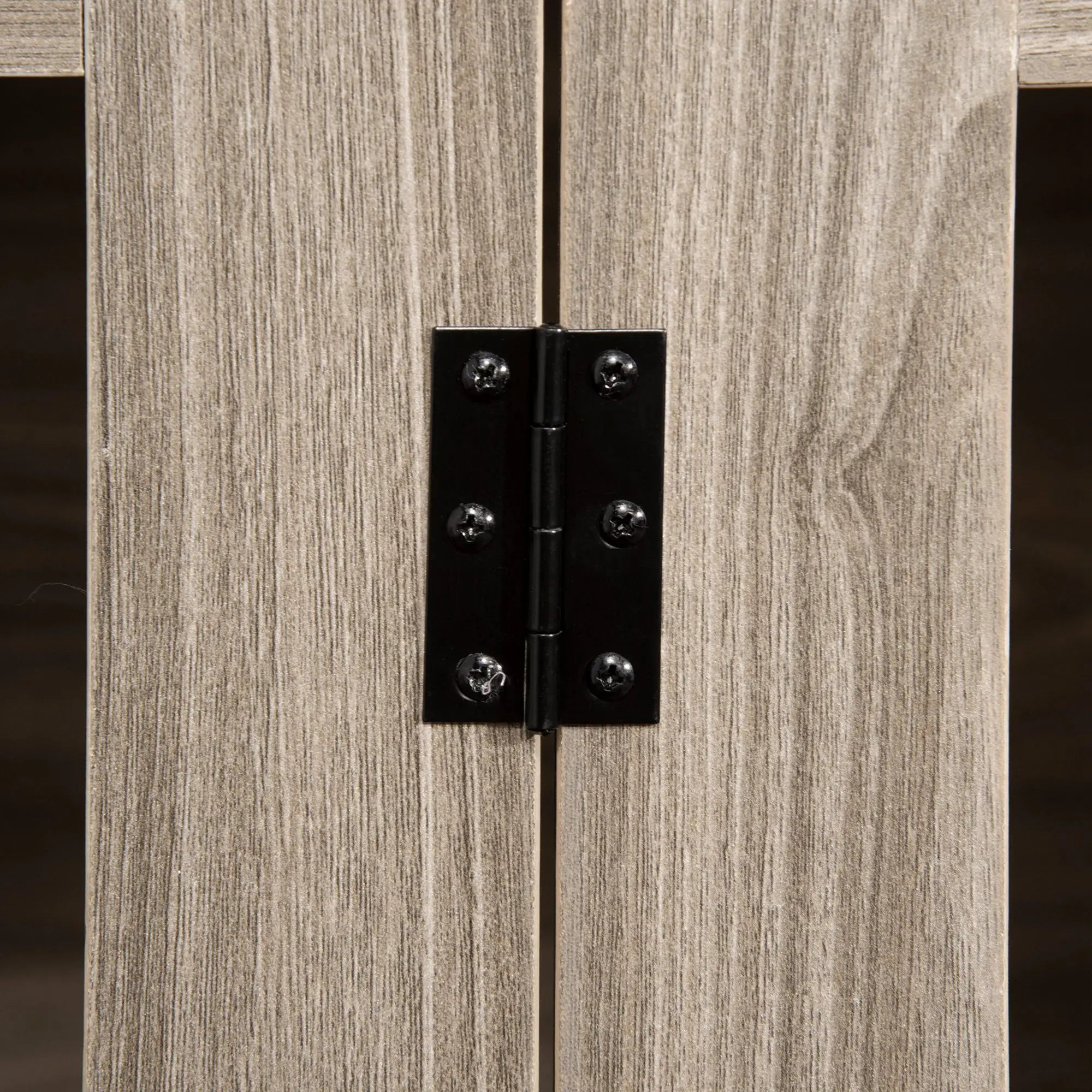 PawHut Hundekäfig Beistelltisch 2-in-1 mit Trennwand verriegelbar