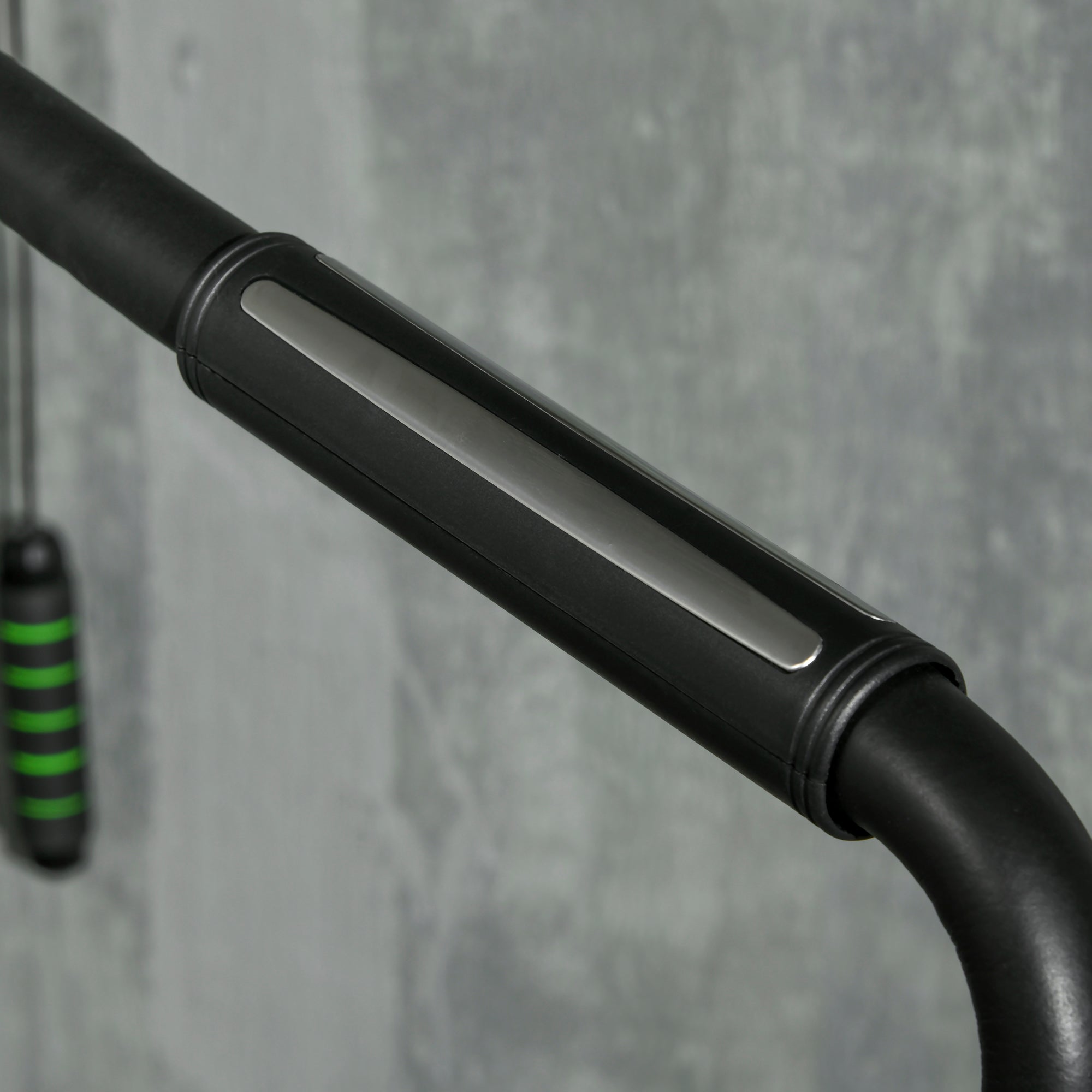 SPORTNOW STEPPER mit 12 Widerstandsstufen, LCD-Anzeige, 2 Rollen, 80 cm x 61 cm x 134 cm, Weiß + Schwarz