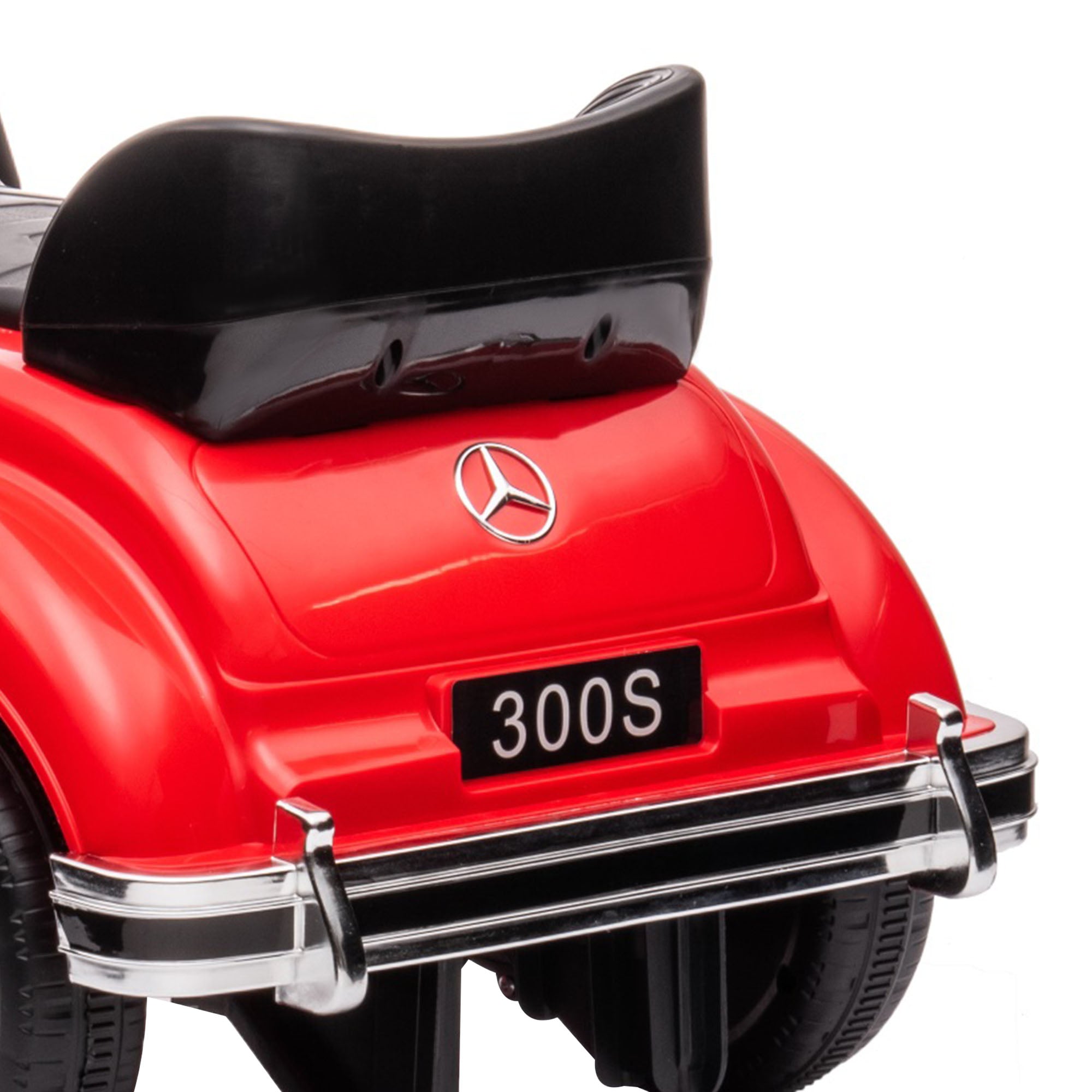 AIYAPLAY Rutscher Kinderauto Mercedes Benz Design 300 S Design, Rot