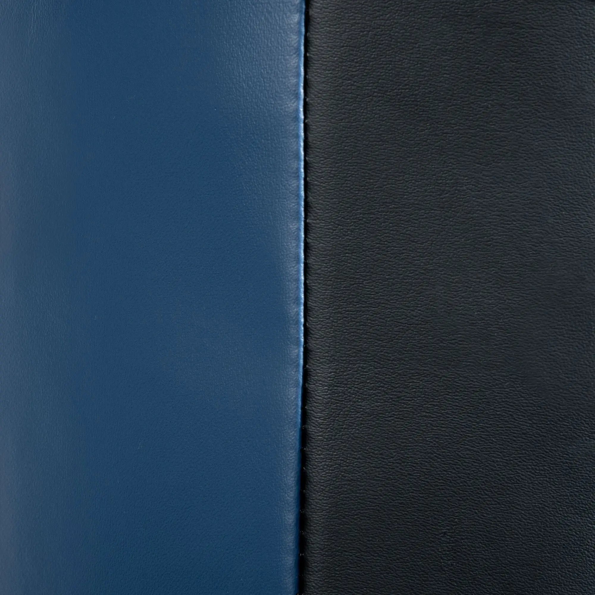 SPORTNOW Boxdummy, freistehend, höhenverstellbar, schwerer Standfuß, Kunstleder, schwarz+grau+blau, 55 x 55 x 178-207 cm