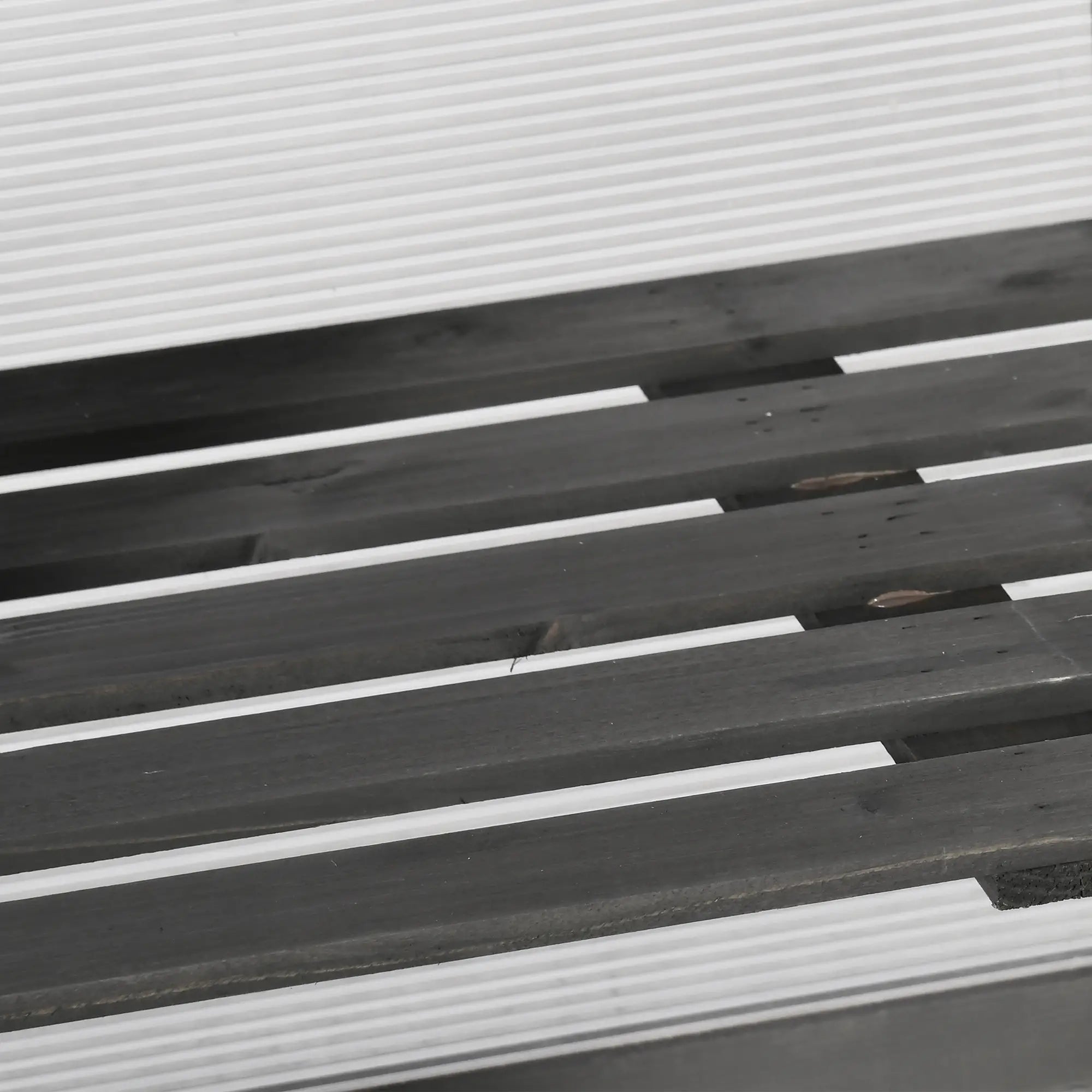 Outsunny Gewächshaus, Treibhaus, transparent, geeignet für Außenbereiche, Holz+Polycarbonat, 58 x 44 x 78cm