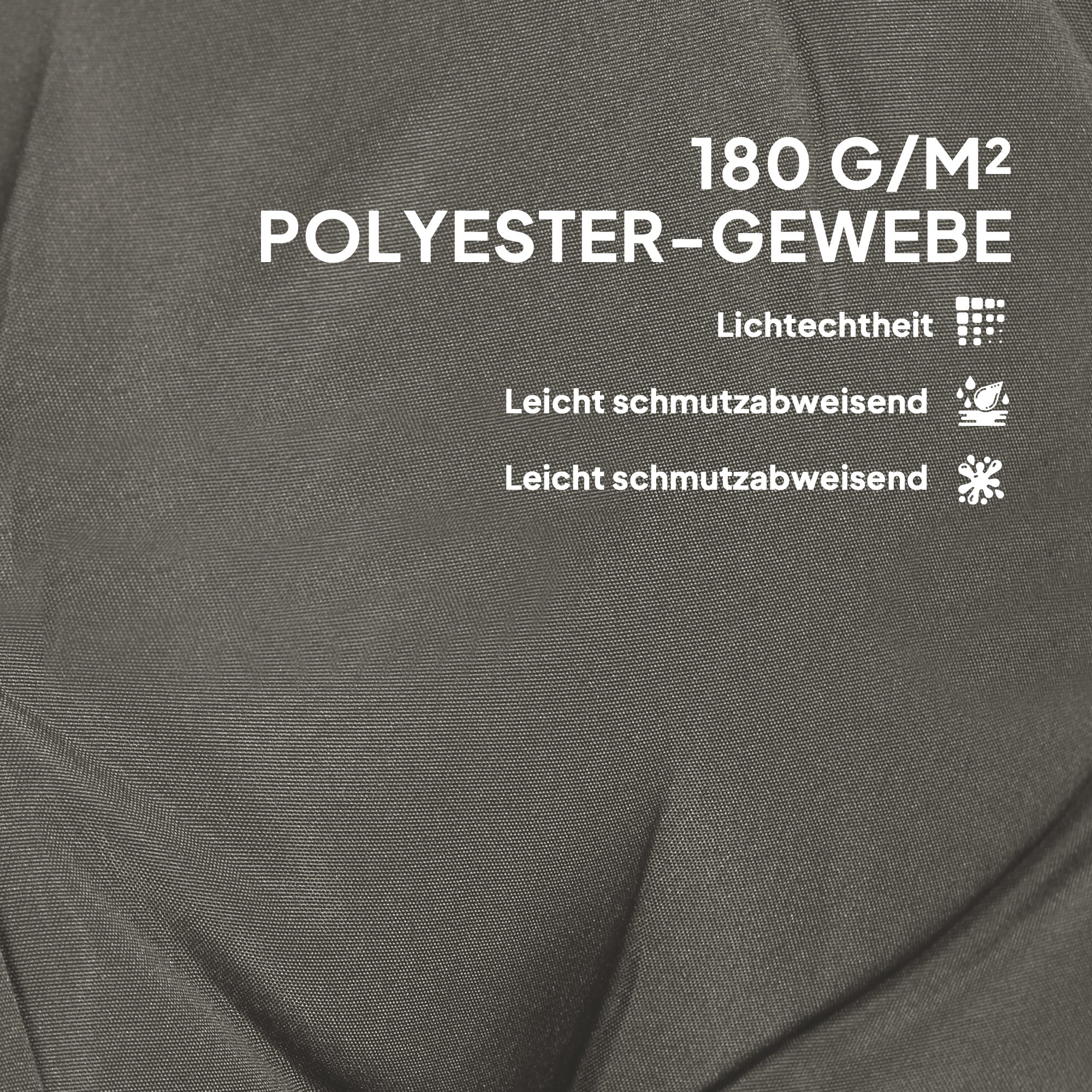 Outsunny 4er Set Sitzkissen 108 x 50 x 5 cm Stuhlkissen mit Bändern, Outdoor Indoor Sitzauflage Hellgrau